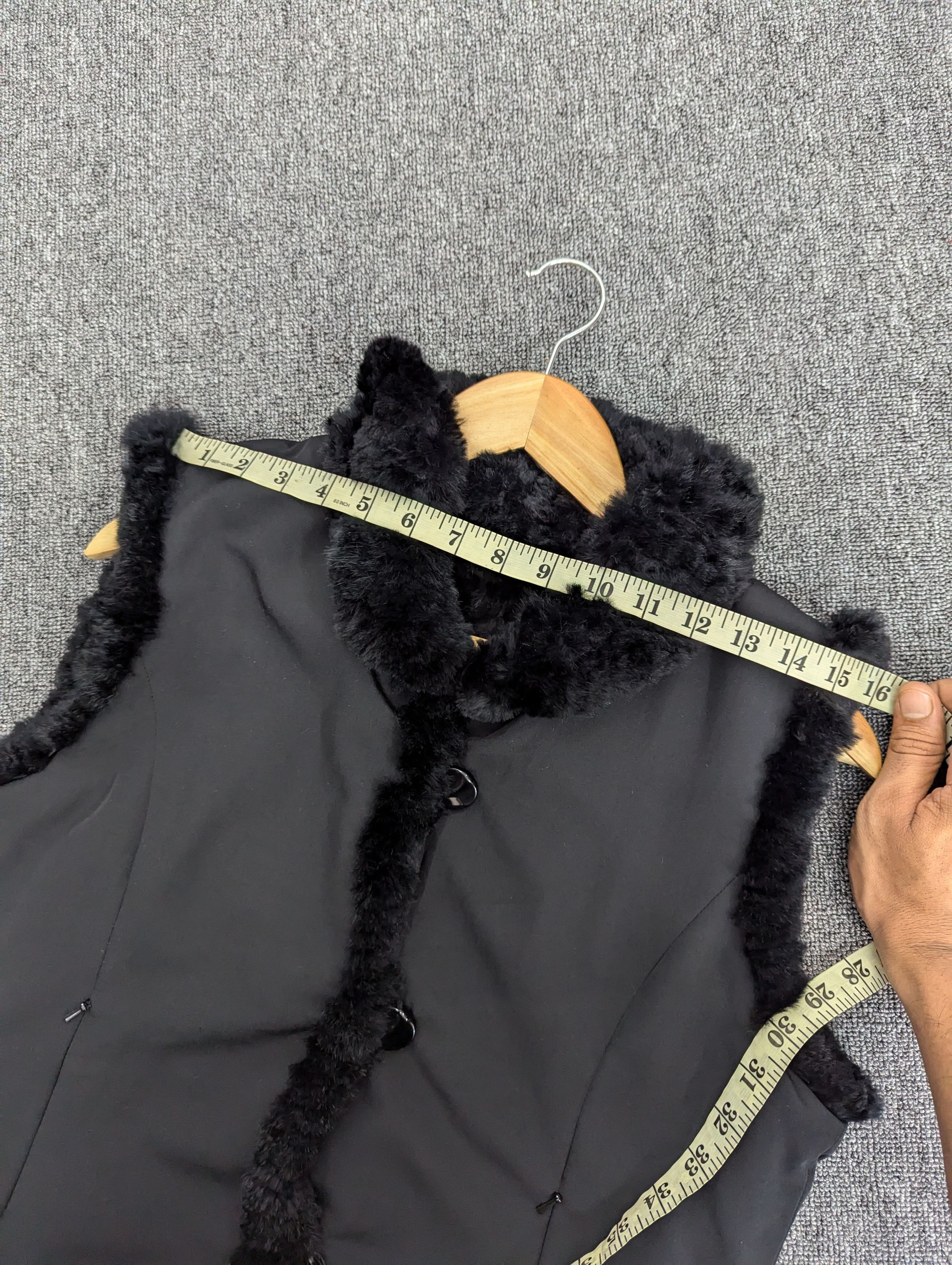 Japanese Brand Unbrand Mink Fur Rabbit Reversible Sleeveless Jacket Size M / US 6-8 / IT 42-44 - 17 Thumbnail