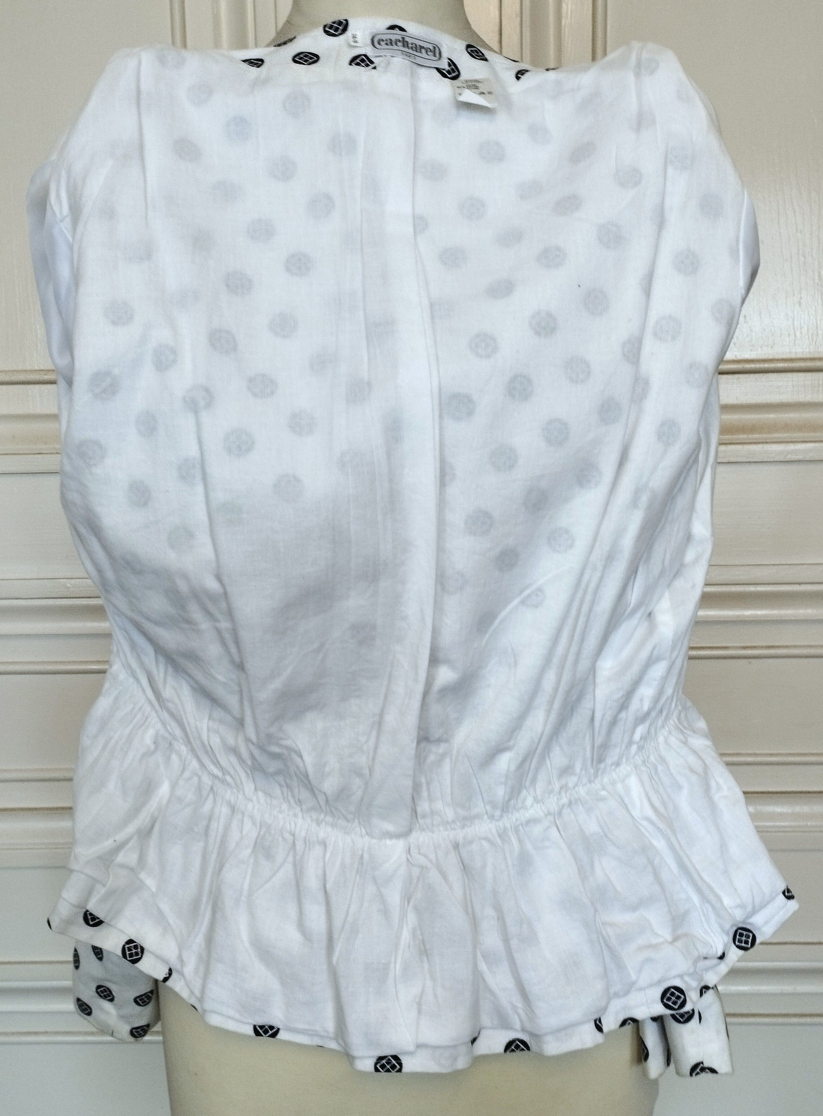 Cacharel Cacharel Veste cotonnade Basque TM/L Size M / US 6-8 / IT 42-44 - 9 Thumbnail