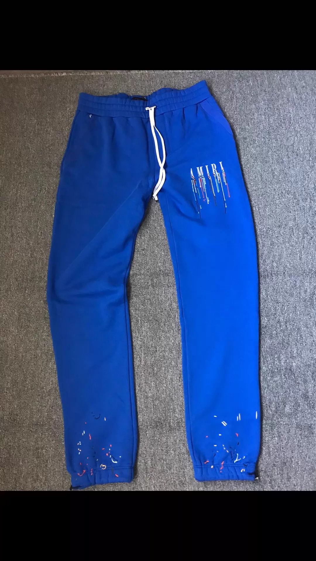 Amiri Amiri Elastic Waist Embroidered Splatter XL Pants Size 30" / US 8 / IT 44 - 1 Thumbnail