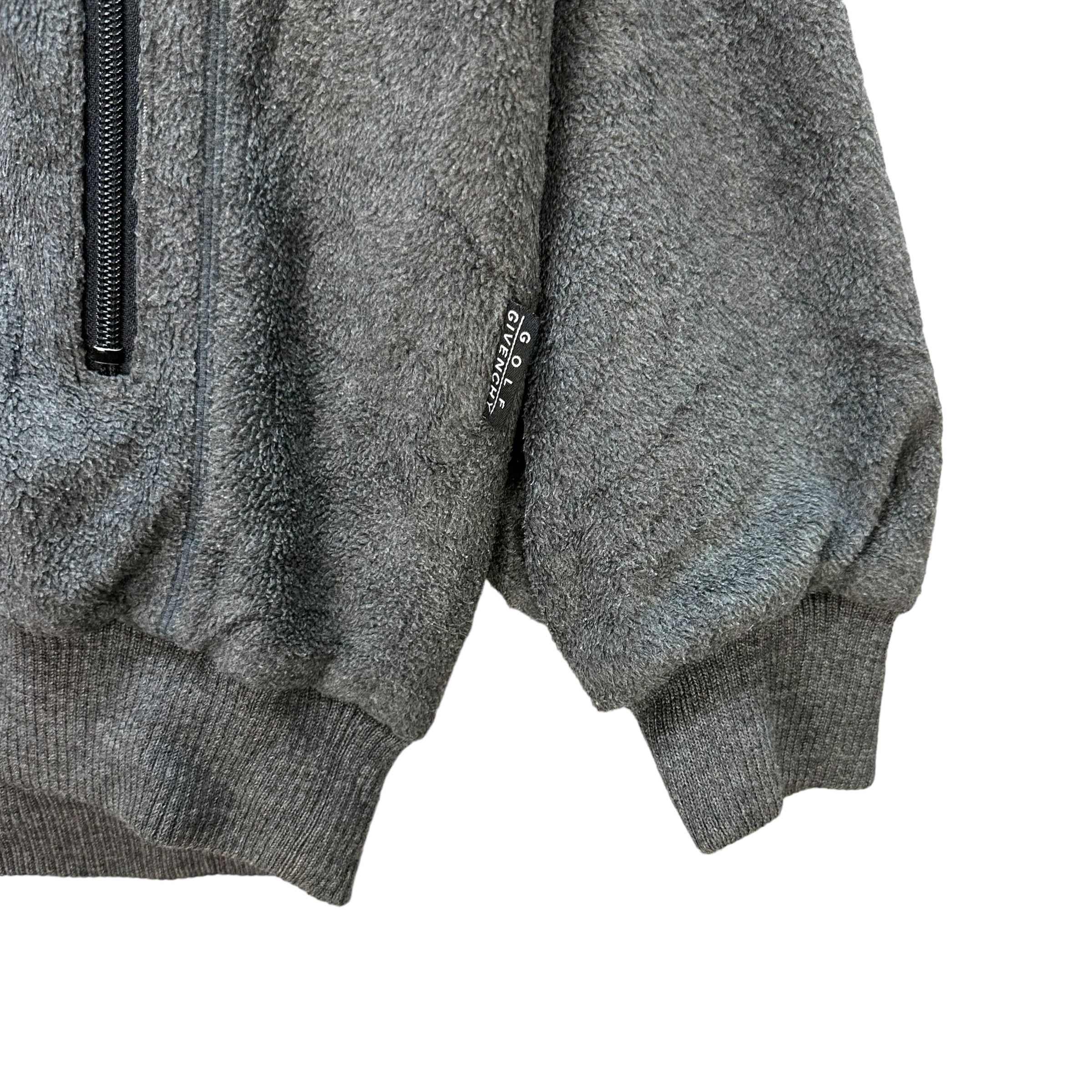 Givenchy GIVENCHY GOLF Fleece Sweater Bomber Jacket #A47-1091 Size US XL / EU 56 / 4 - 7 Thumbnail