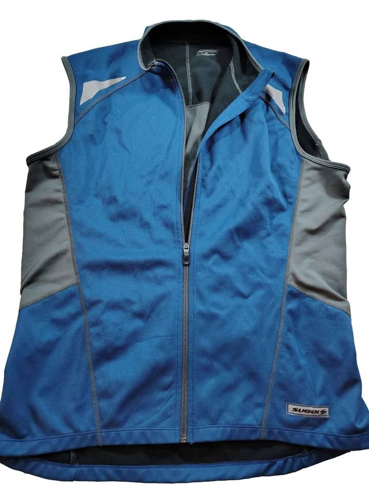 Other SUGOI Blue Grey Full Zip Reflective Vest Size Large Size US L / EU 52-54 / 3 - 1 Thumbnail