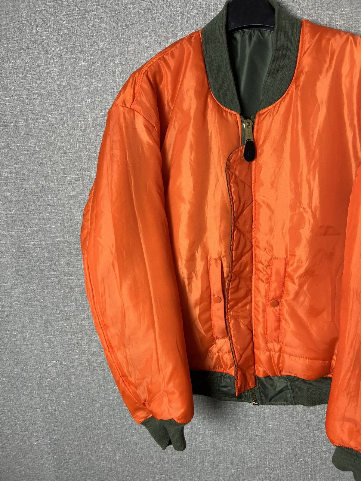 Vintage Vintage USAF MA1 Flyer’s Nylon Bomber USA Jacket Size US M / EU 48-50 / 2 - 22 Thumbnail