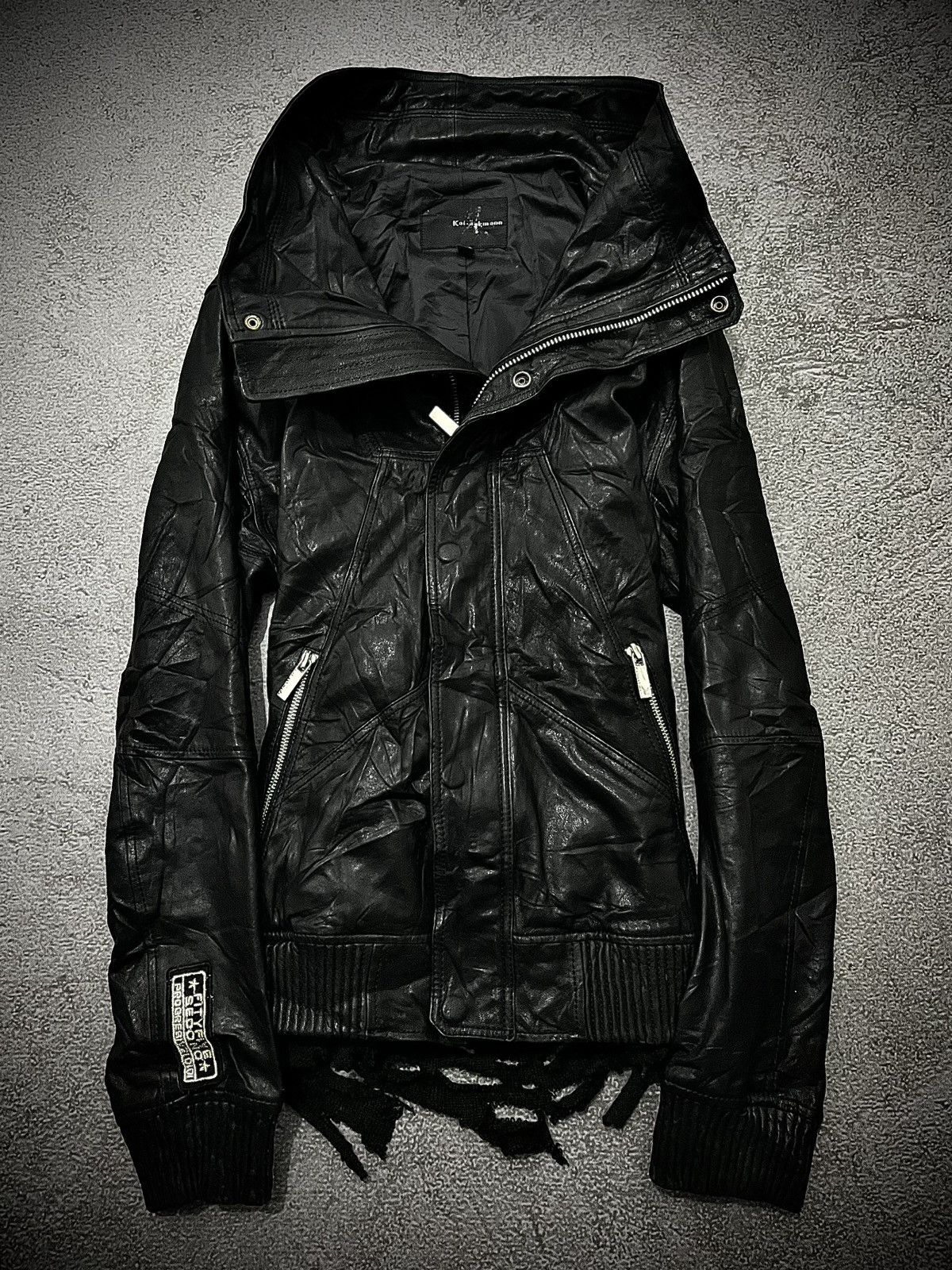BUFFALO BOBS 2000s Buffalo Bobs - Vkei Style Rider Leather Jacket
