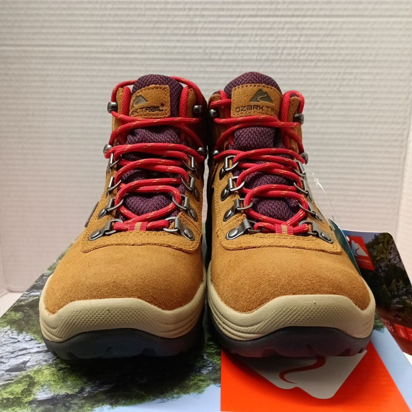 Other Ozark Trail Women's Stoneclad Hiker Boots Wheat Size 6 Size US 6 / IT 36 - 2 Thumbnail