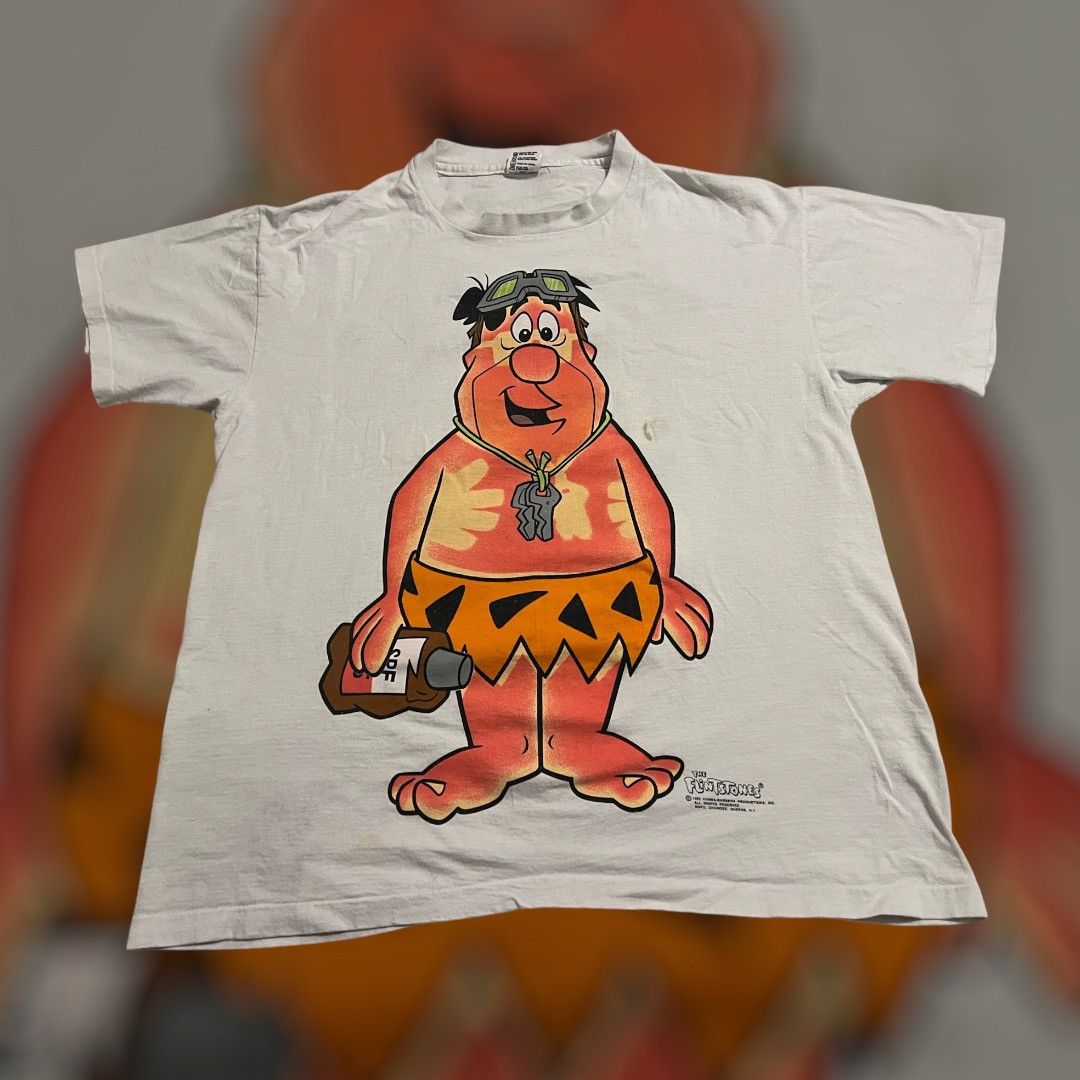 Cartoon Network × Vintage Fred Flinstone Tee Size US XL / EU 56 / 4 - 1 Thumbnail