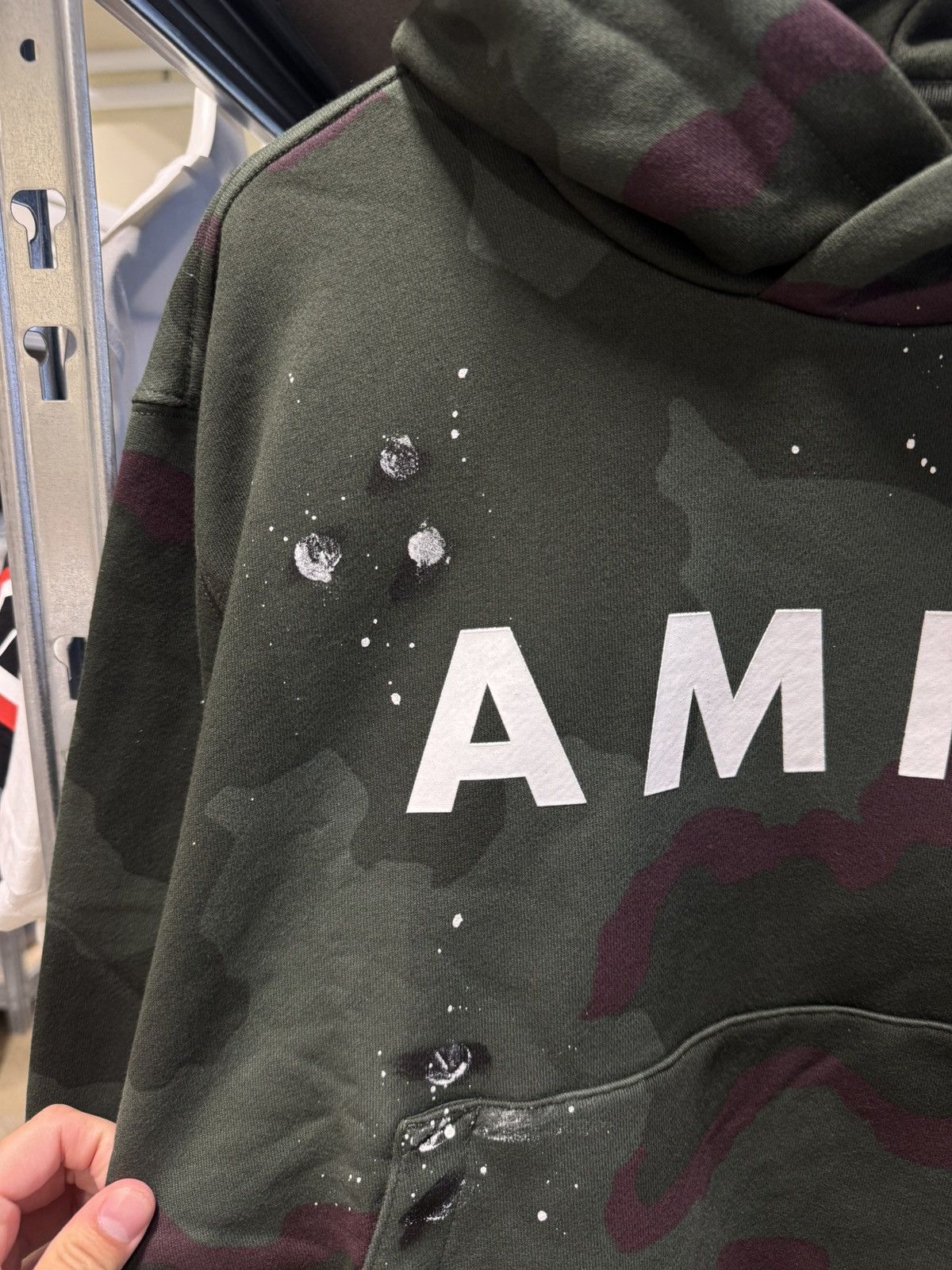 Amiri Amiri Camouflage Paint Splatter Hoodie NEW 1100$ Size US S / EU 44-46 / 1 - 5 Thumbnail