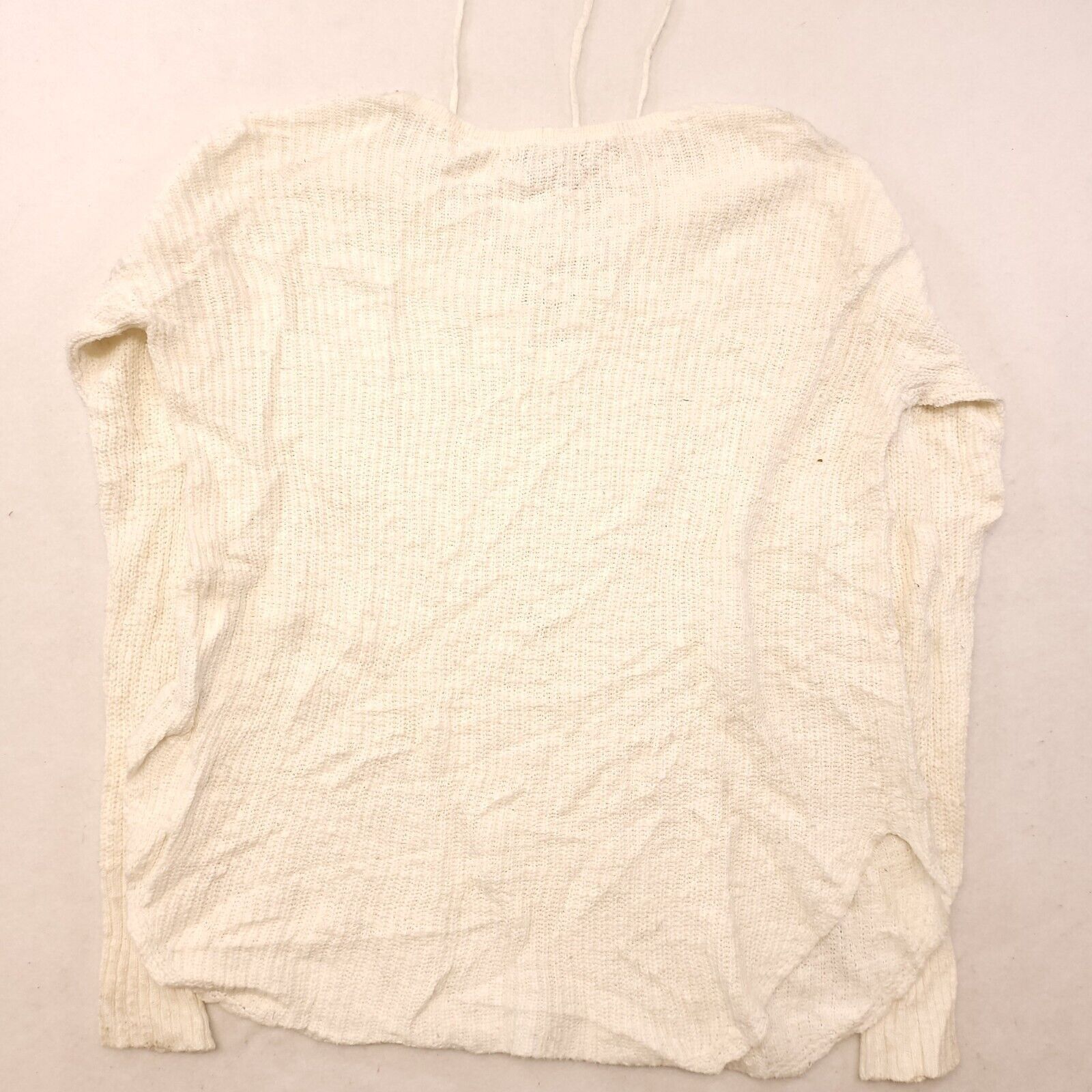 American Eagle Outfitters American Eagle Pullover Cotton Sweater Womens Size S White Size S / US 4 / IT 40 - 10 Thumbnail