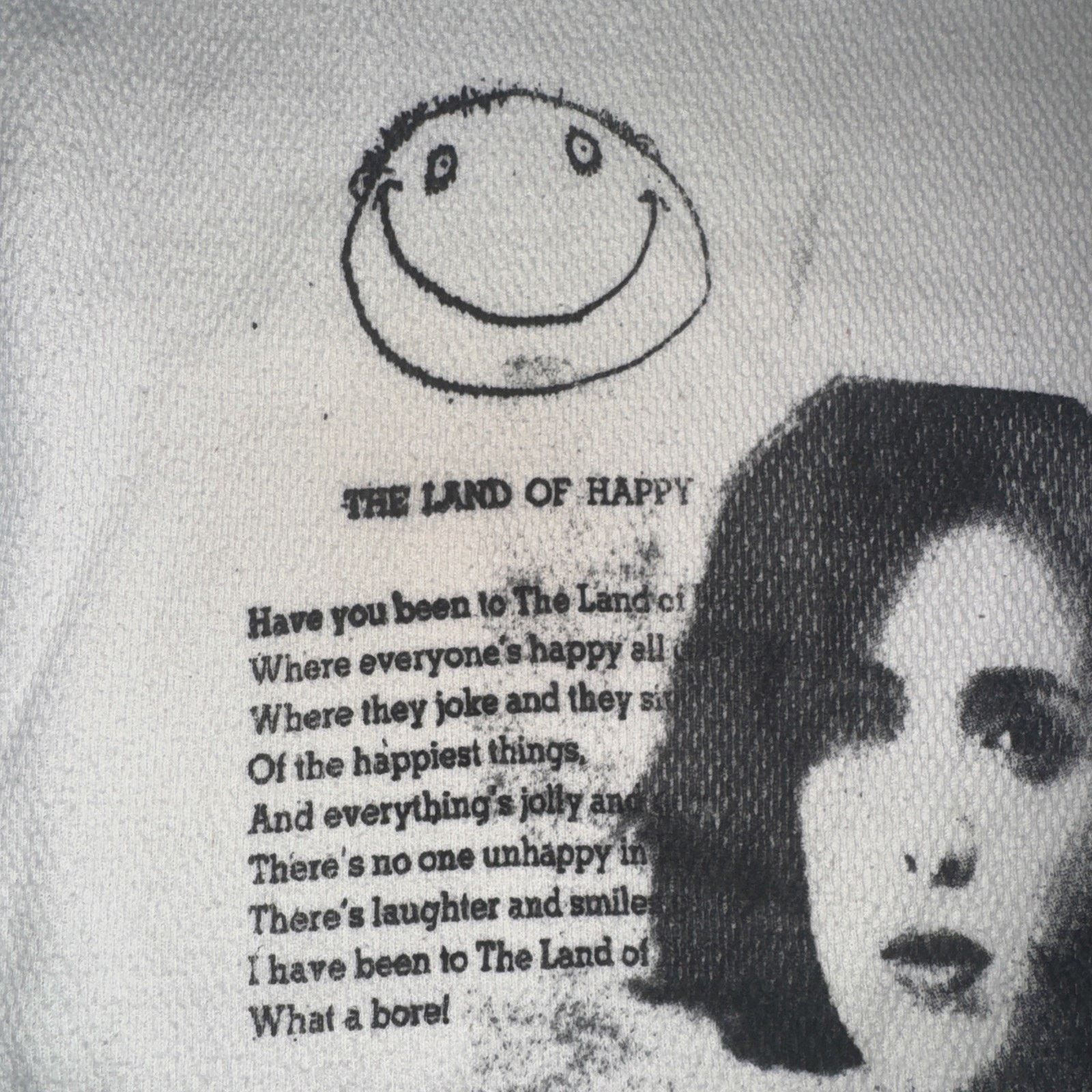 Band Tees × Vintage The Land Of Happy By Shel Silverstein Long Sleeve Shirt L Size US L / EU 52-54 / 3 - 3 Thumbnail
