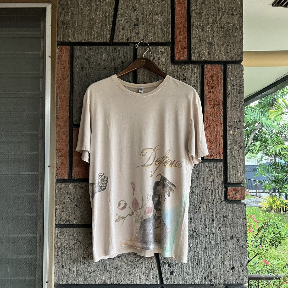 Band Tees × Next Level Apparel × Vintage VTG 2007 Deftones Tour Band Tee Shirt Saturday Night Wrist Size US L / EU 52-54 / 3 - 2 Thumbnail