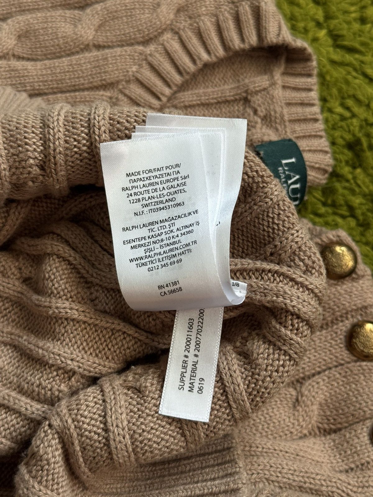 Ralph Lauren Lauren Ralph Lauren cable knit oldmoney style sweater Size M / US 6-8 / IT 42-44 - 9 Thumbnail