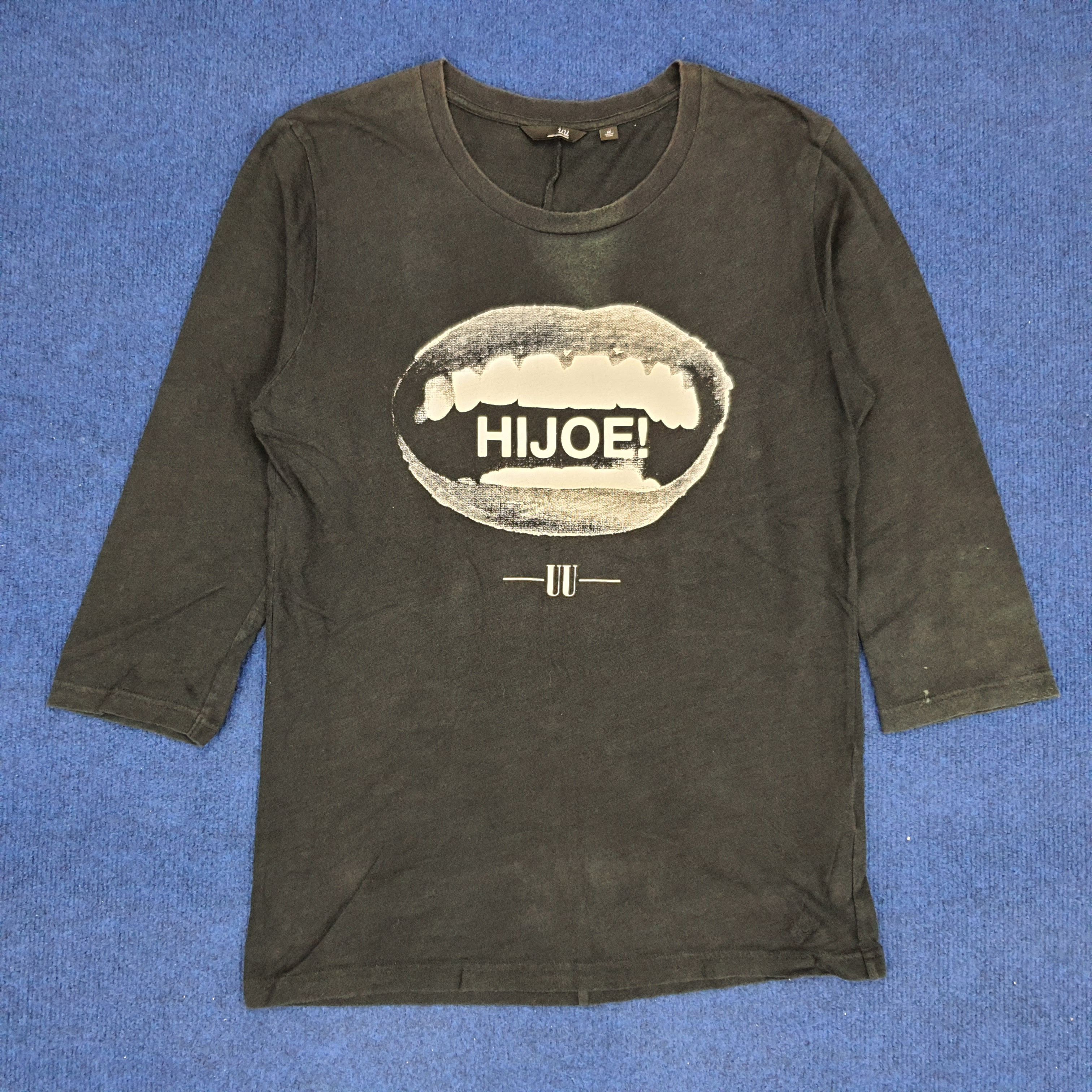 Japanese Brand × Undercover × Vintage Vintage Uniqlo Undercover Three Quarter 3Q Sleeve T-shirt Size US M / EU 48-50 / 2 - 1 Thumbnail