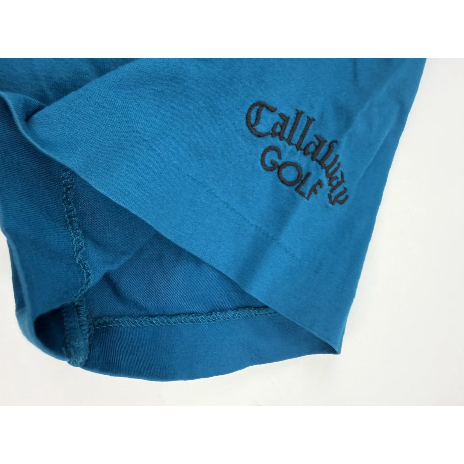 Callaway VTG Callaway Golf Polo Shirt Mens M Blue Pima Cotton Pocket Single Stitch Short Sleeve Breathable Jersey Embroidered Logo Golf Shirt Mens Size US M / EU 48-50 / 2 - 6 Thumbnail