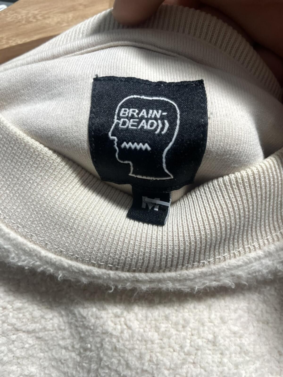 Brain Dead braindead cotton crewneck reverse smooth inside fuzzy outter Size US M / EU 48-50 / 2 - 3 Thumbnail