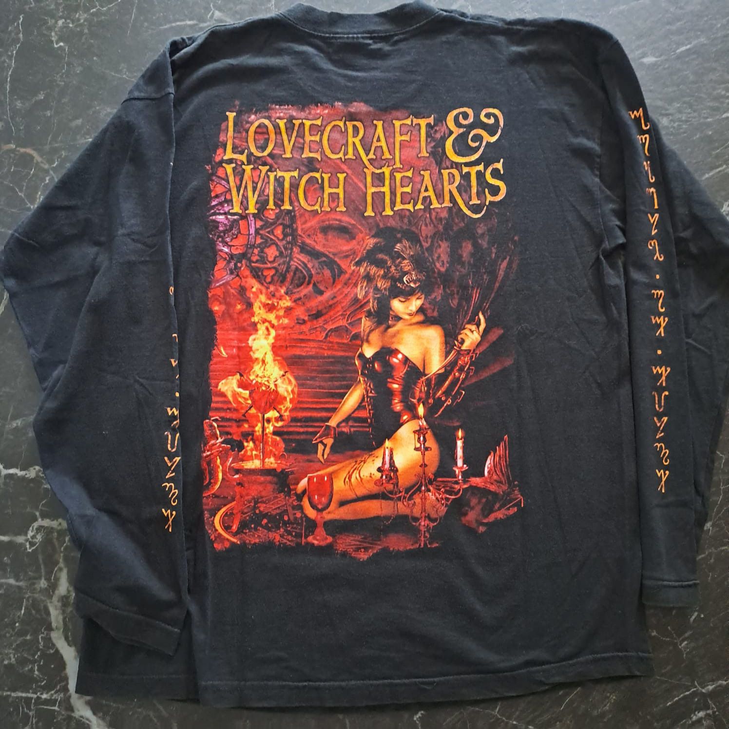 Band Tees Cradle of Filth 2002 Lovecraft and Witch Hearts longsleeve L Size US L / EU 52-54 / 3 - 2 Thumbnail