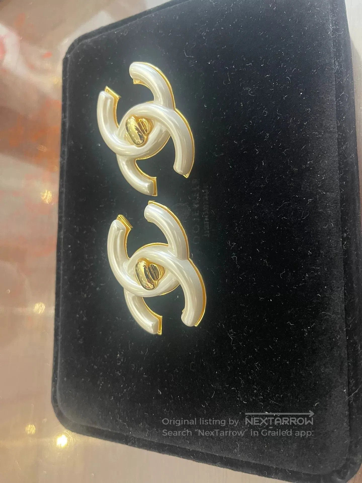 Chanel Chanel Classic Pearl Double C Earrings. Size ONE SIZE - 4 Thumbnail