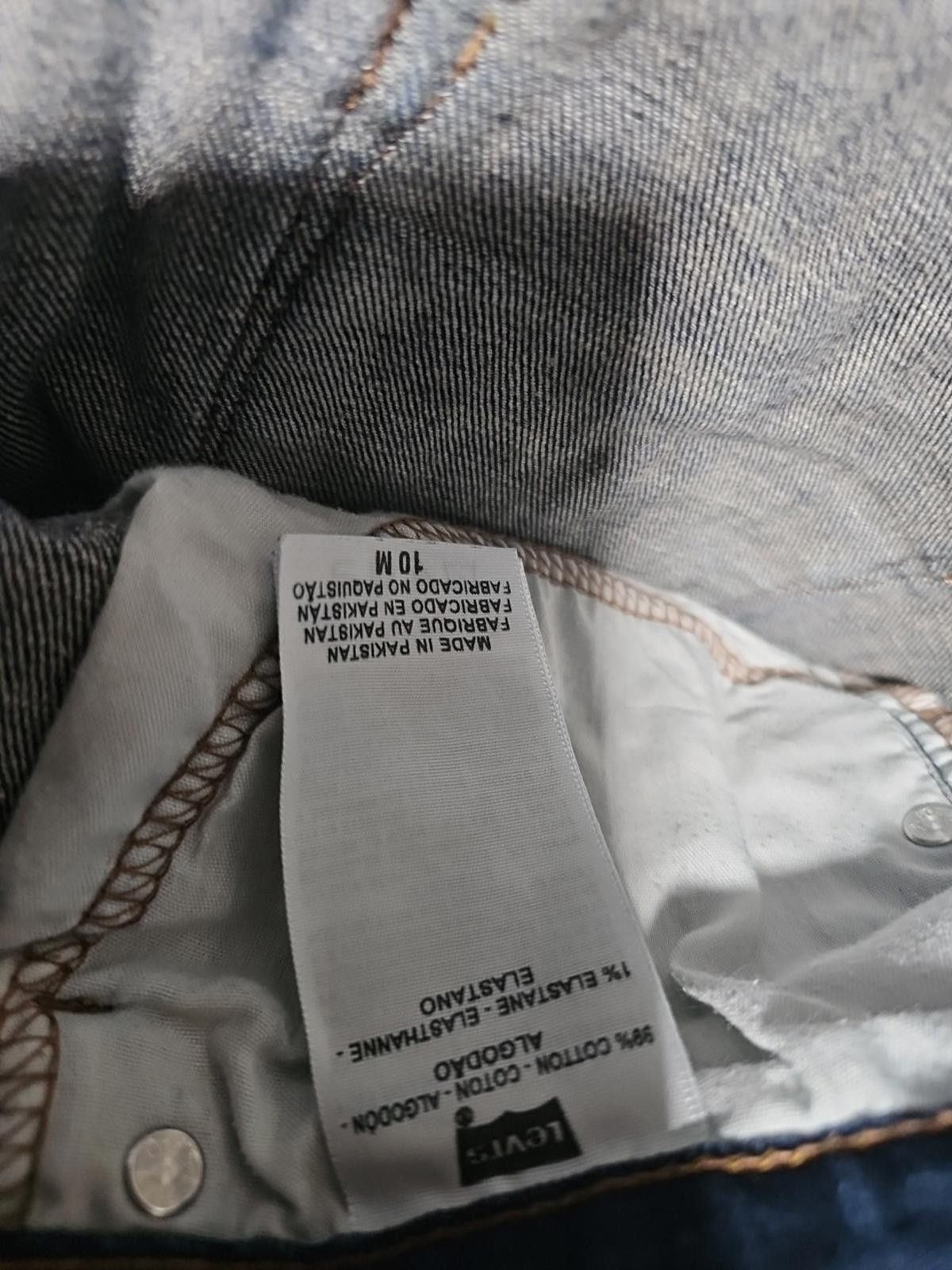 Levi's Levis 505 Straight Leg 10M Jeans Size 32" / US 10 / IT 46 - 3 Thumbnail