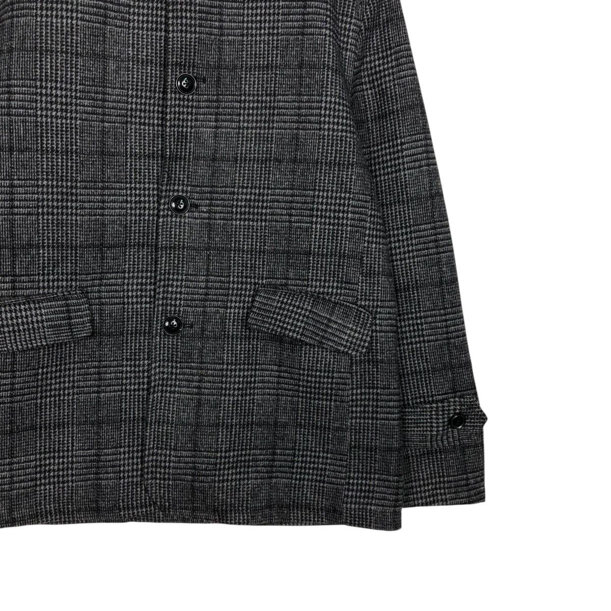 Japanese Brand 🔥VINTAGE CHORE BUTTON JACKET ROSHELL TARTAN ISSEY MIYAKE Size US L / EU 52-54 / 3 - 7 Thumbnail