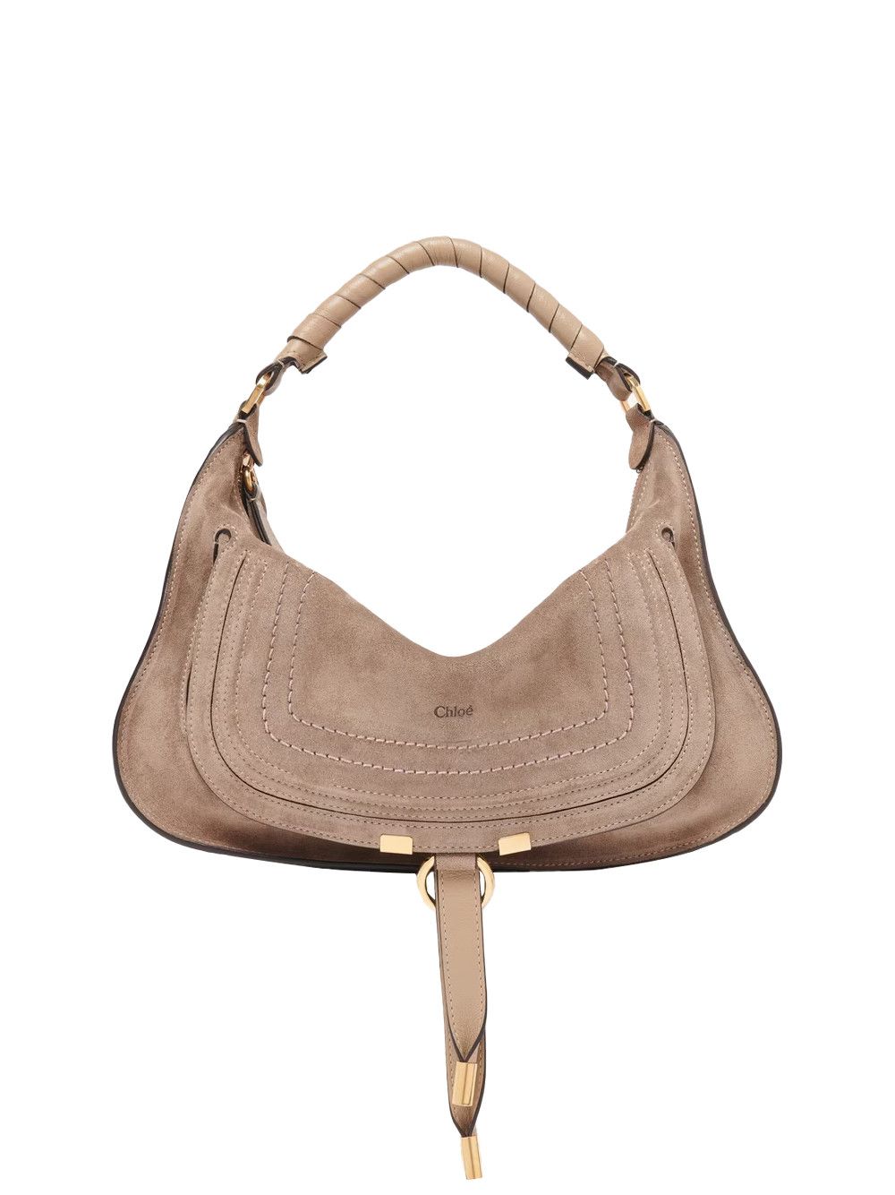 Chloe SMALL MARCIE SHOULDER BAG IN SUEDE LEATHER Size ONE SIZE - 1 Thumbnail