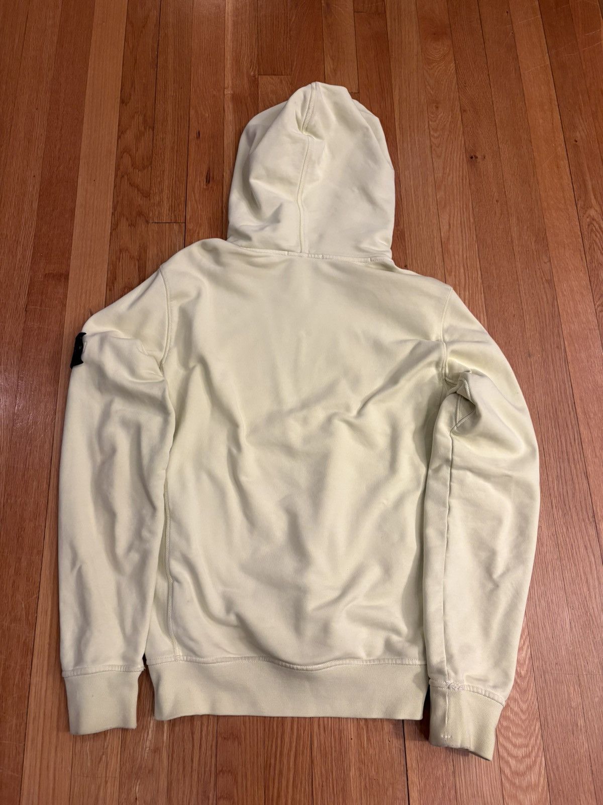 Stone Island Stone Island Patch Logo hoodie yellow mens small Size US S / EU 44-46 / 1 - 2 Thumbnail