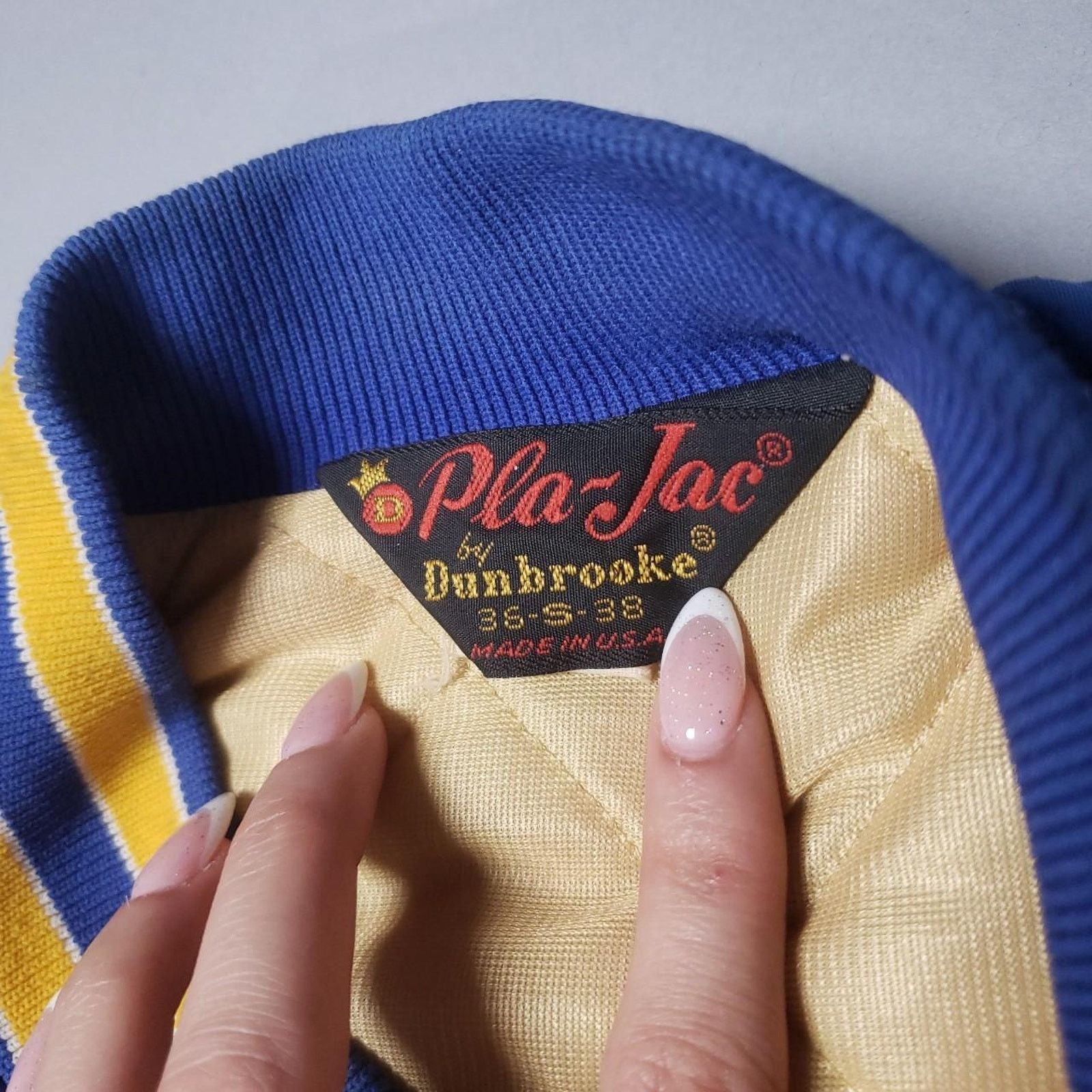 Vintage Pla Jac by Dunbrooke varsity jacket Mens Small Size US S / EU 44-46 / 1 - 3 Thumbnail