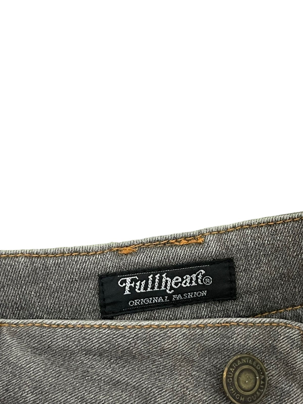 Japanese Brand Flare Jeans Full Hearts Stretch Skinny Boot Cut 8🟦1 Size US 28 / EU 44 - 10 Thumbnail