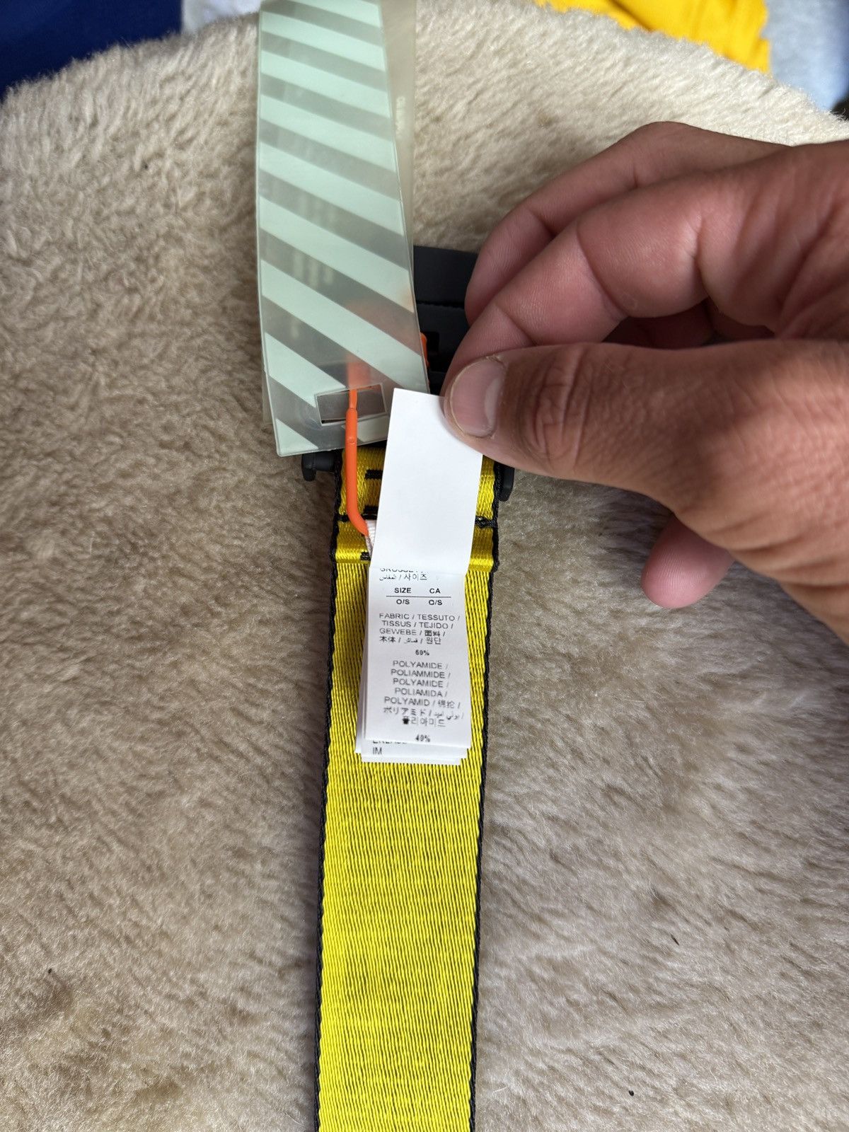 Off-White Off White Belt Size ONE SIZE - 7 Thumbnail