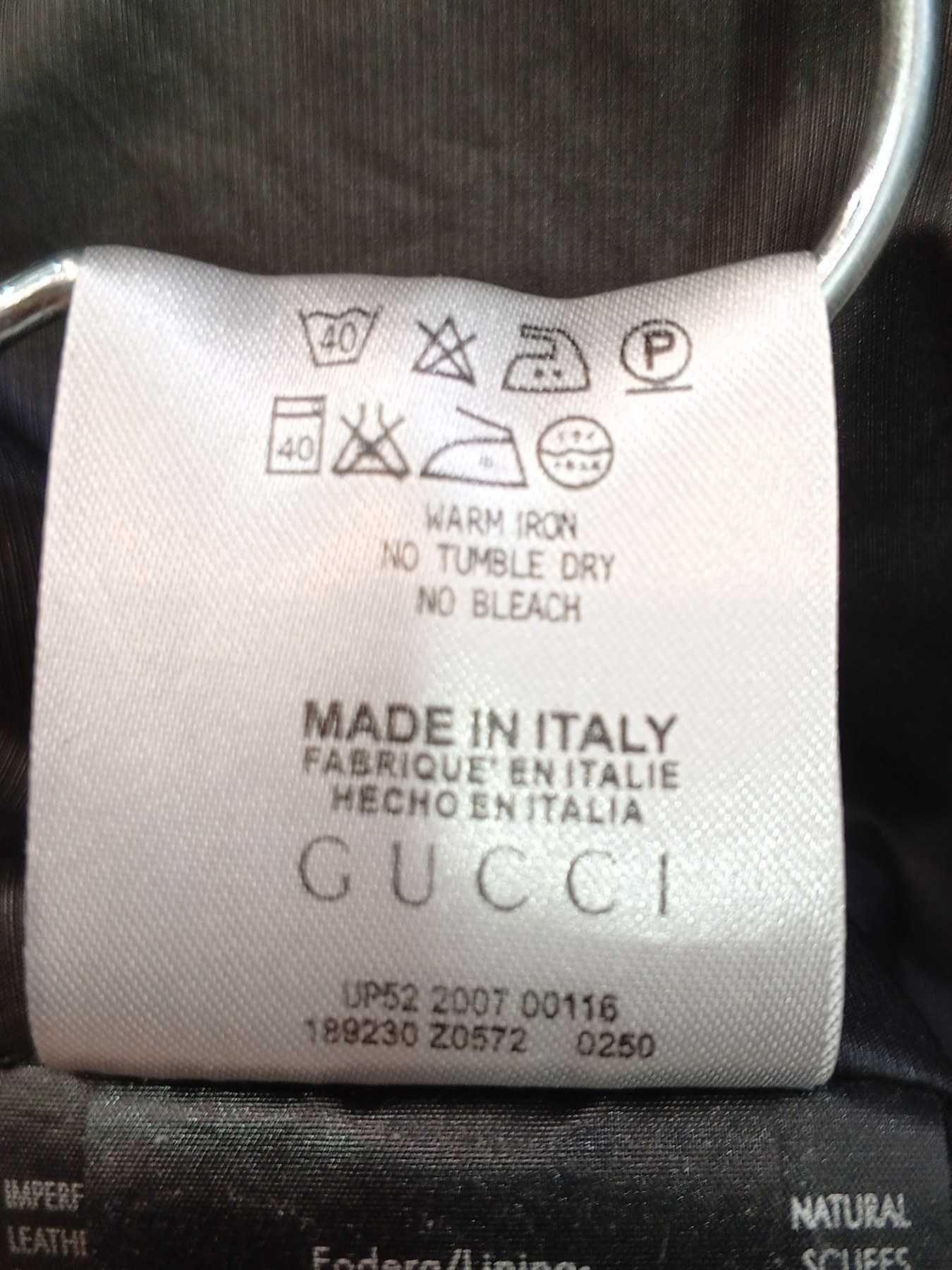 Gucci Gucci Leather Jacket Size US L / EU 52-54 / 3 - 6 Thumbnail