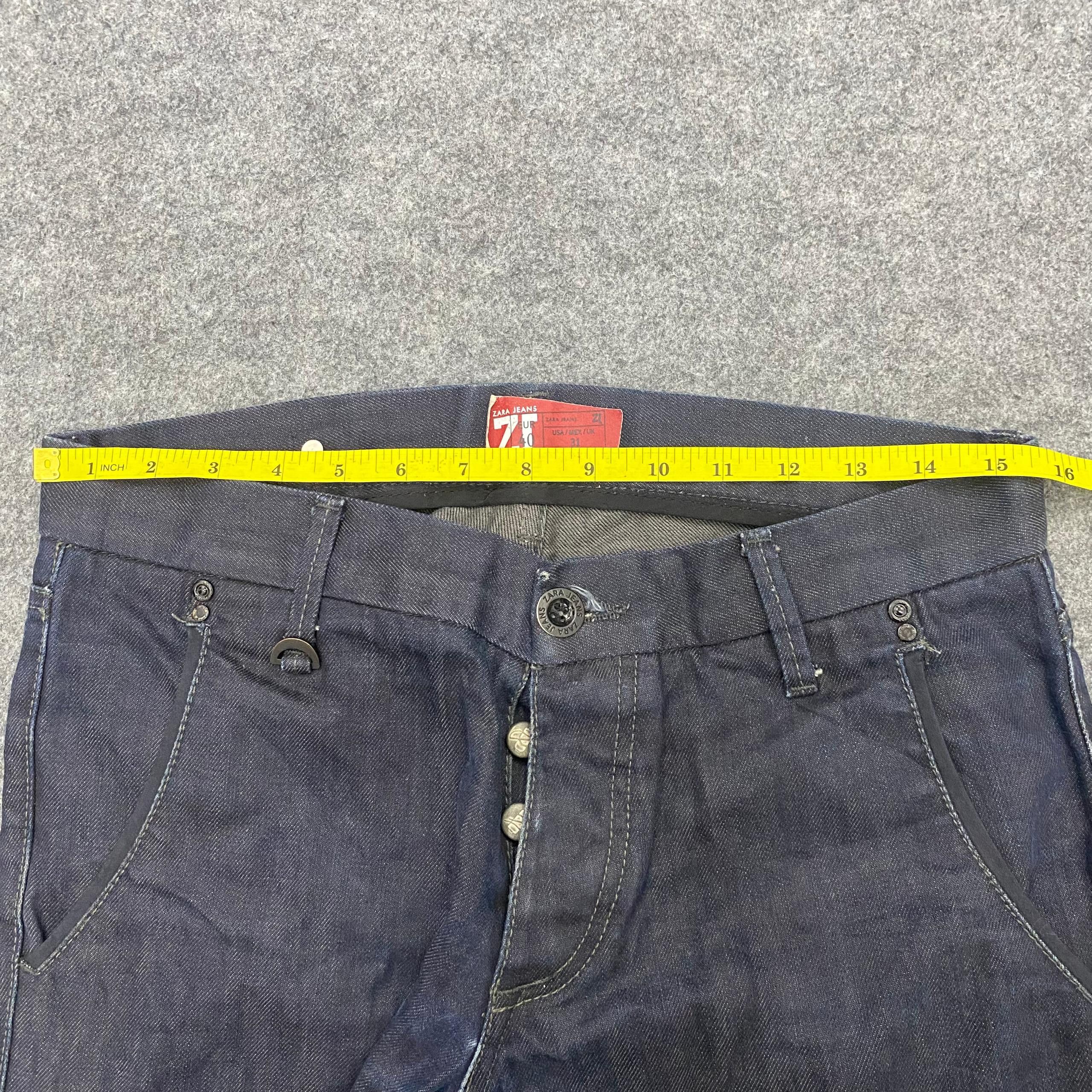Zara 💥Best Offer💥Vintage Zara Distressed Denim Size US 31 - 6 Thumbnail
