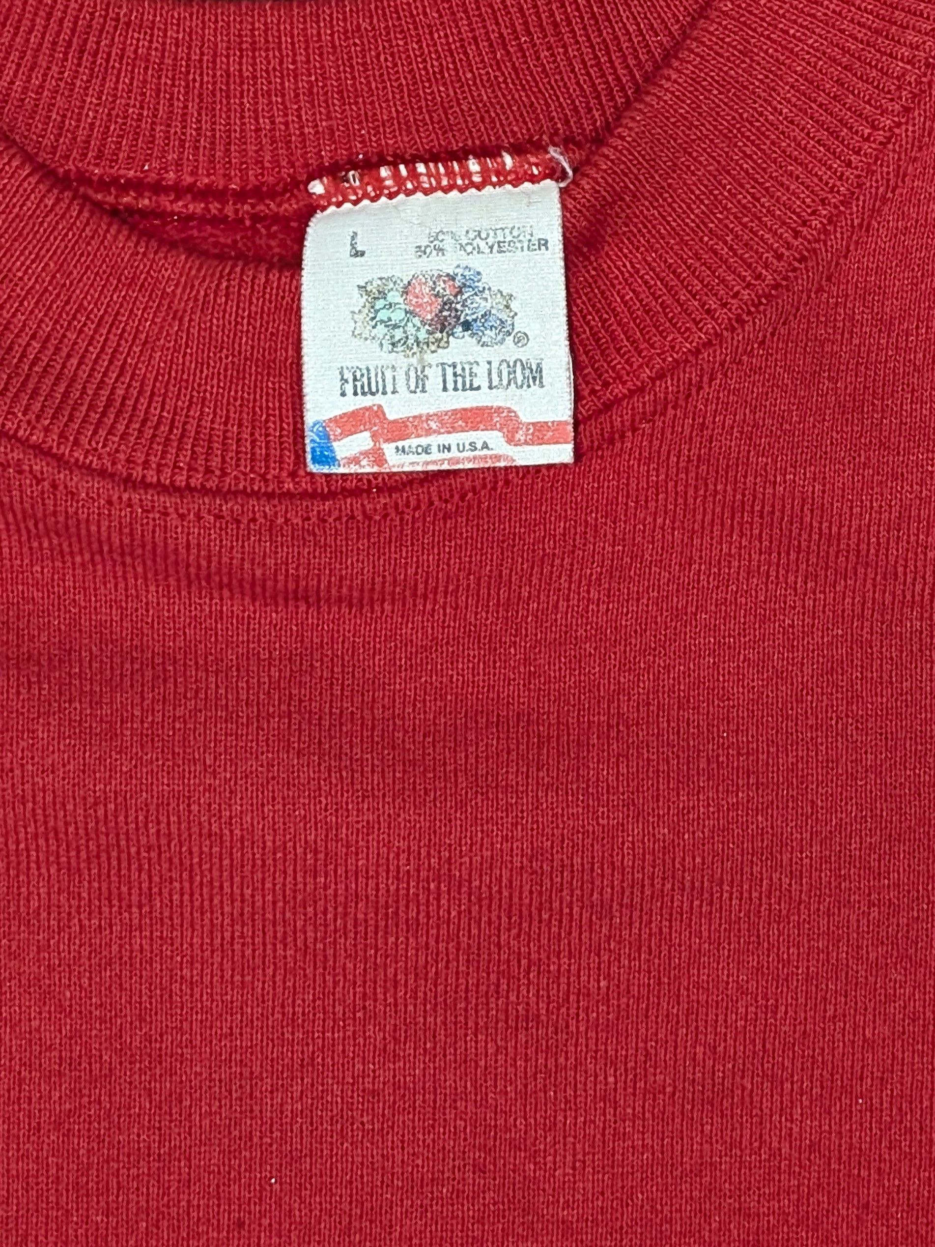 Fruit Of The Loom Vintage Take a Liking to a Viking Solvang, CA sweatshirt Size US L / EU 52-54 / 3 - 4 Thumbnail