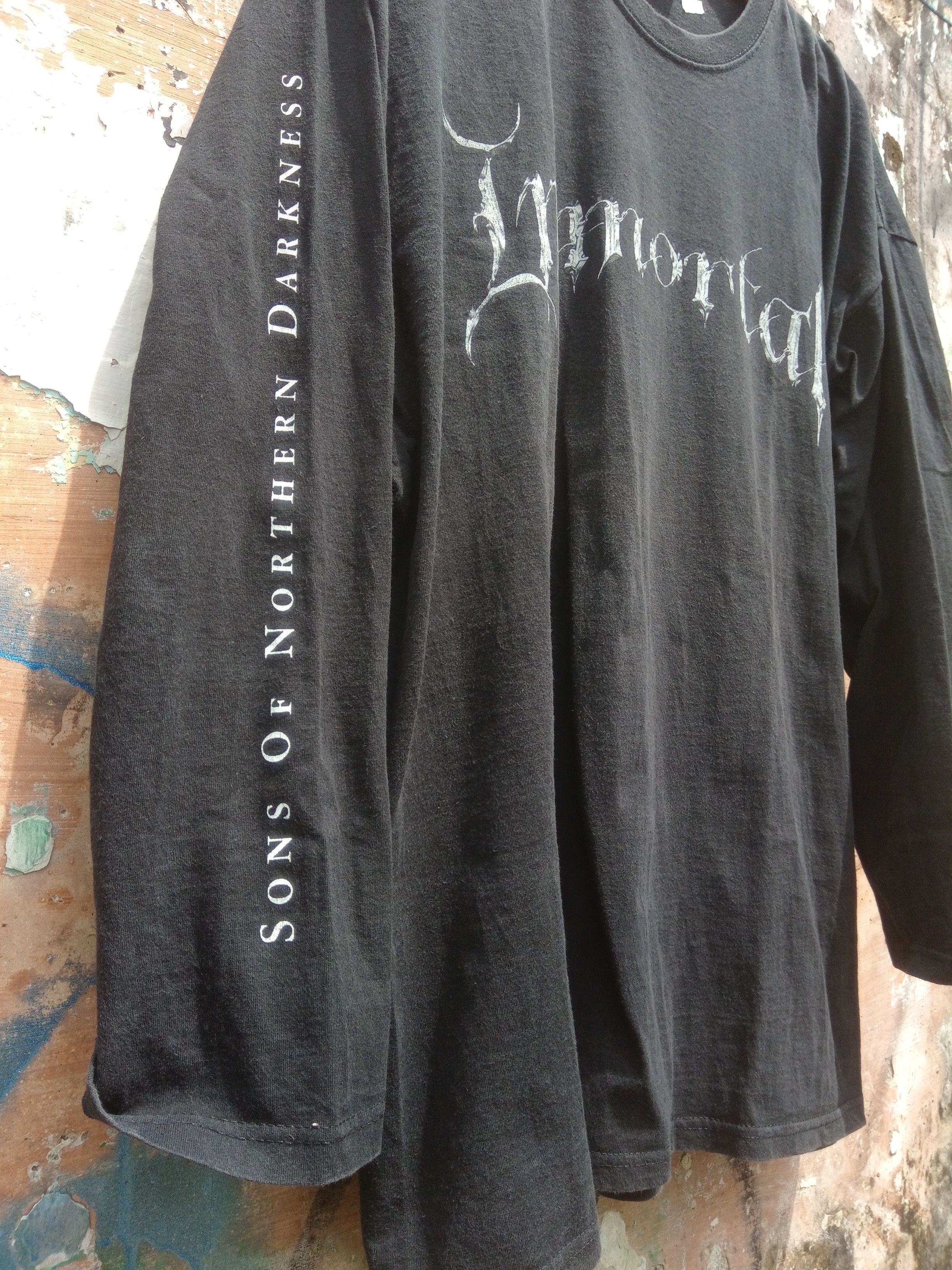 Band Tees × Vintage Vintage IMMORTAL sons of Northern darkness Size US XL / EU 56 / 4 - 2 Thumbnail