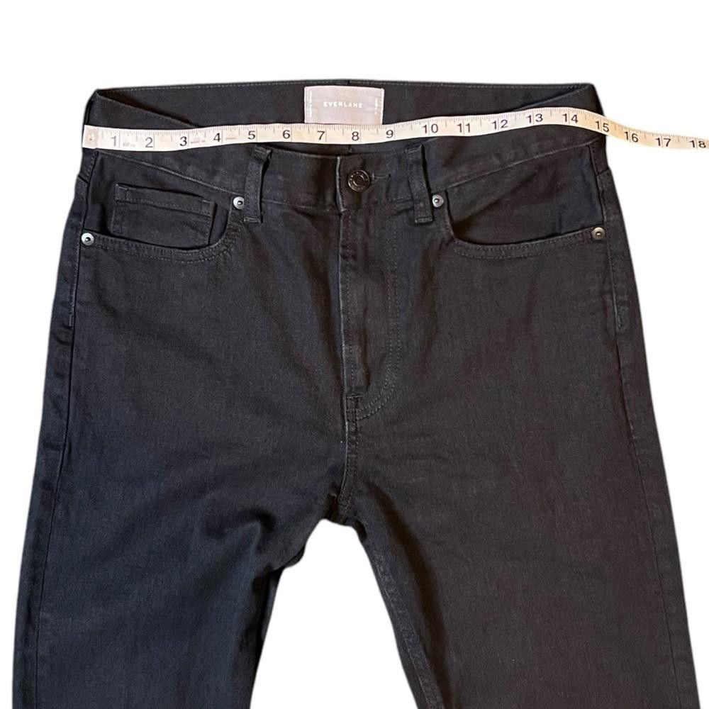 Everlane Everlane Black High Rise Slim Straight Denim size 27 Size 27" / US 4 / IT 40 - 5 Thumbnail