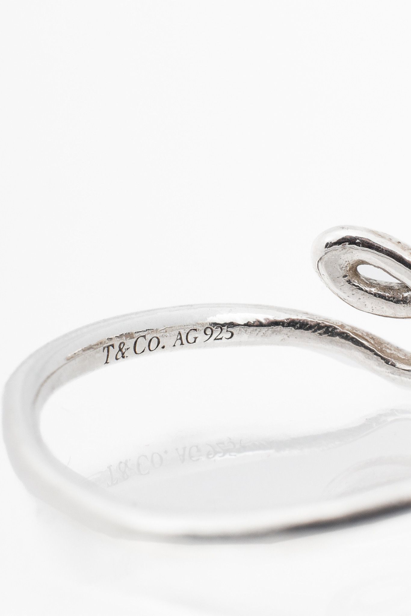 Tiffany & Co. Tiffany & Co. Paloma's Graffiti Love Sterling Silver Ring Size ONE SIZE - 3 Thumbnail