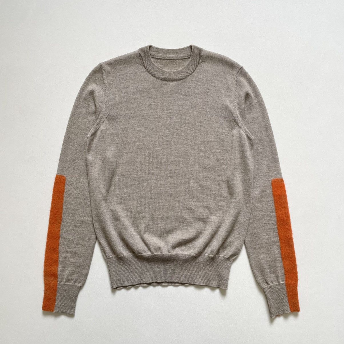 Maison Margiela A/W 15 Brushed Orange ‘Sleeve Panel’ Sweater Size M / US 6-8 / IT 42-44 - 2 Thumbnail