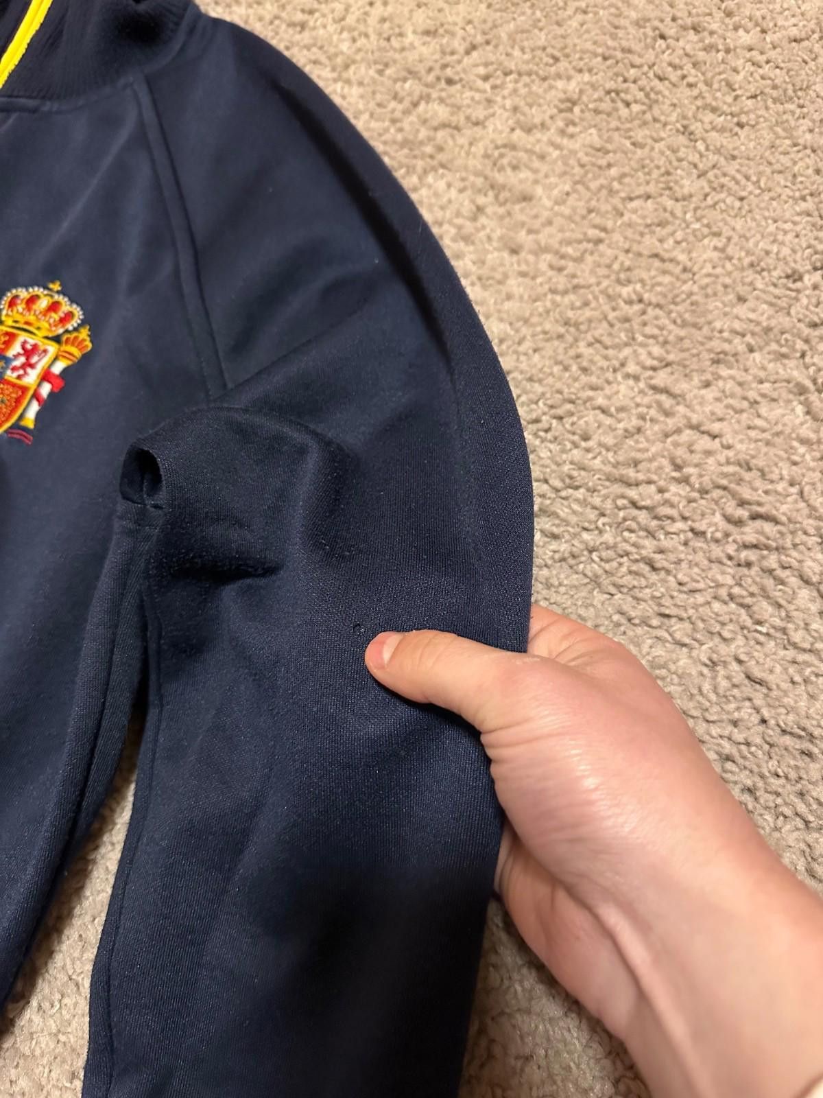 Le Coq Sportif 1989-90 Spain Le Coq Sportif Football Track Jacket Sz L Size US L / EU 52-54 / 3 - 5 Thumbnail