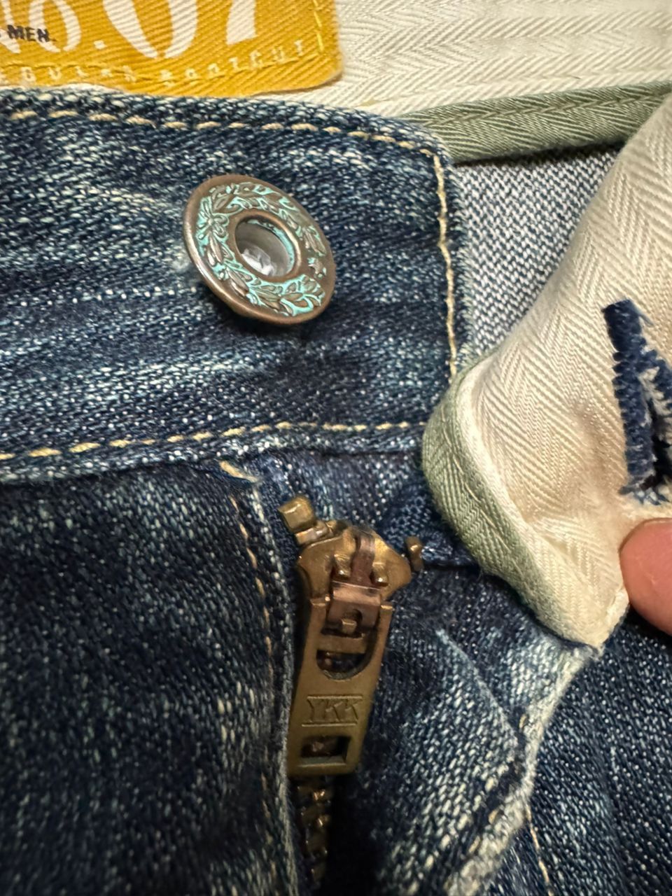 Acne Studios 💥Flare💥90’s Style Back Number Insane Rusty Mudwash Dark Jean Size US 34 / EU 50 - 14 Thumbnail
