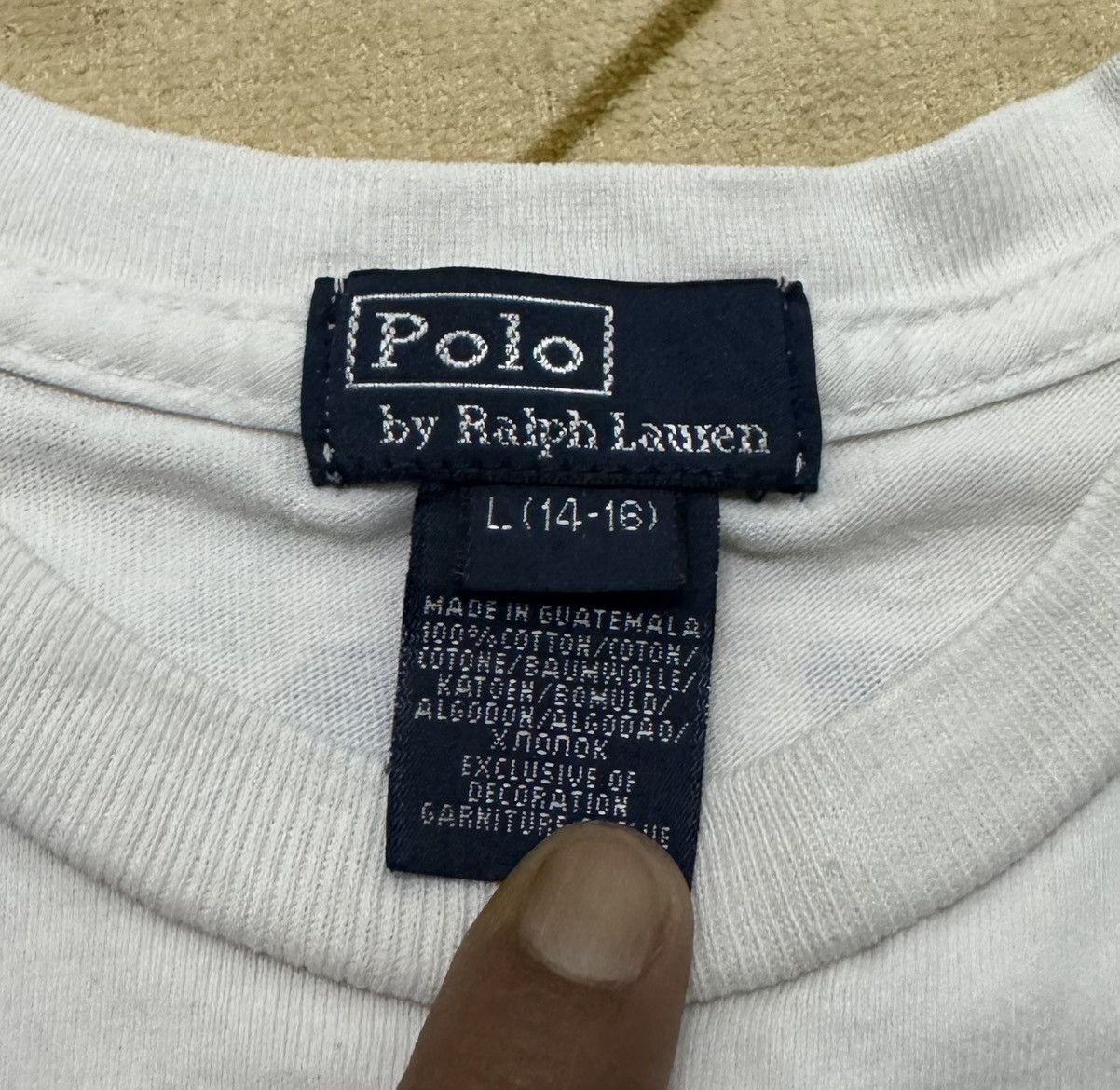 Polo Ralph Lauren Vintage POLO RALPH LAUREN Tee Size US XS / EU 42 / 0 - 7 Thumbnail