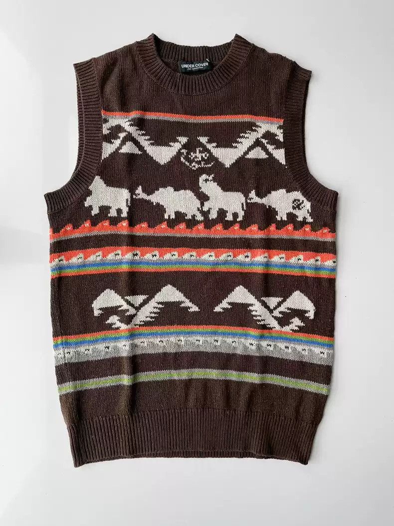 90s undercover elephant knit 90s 初期 undercover アンダーカバー 象