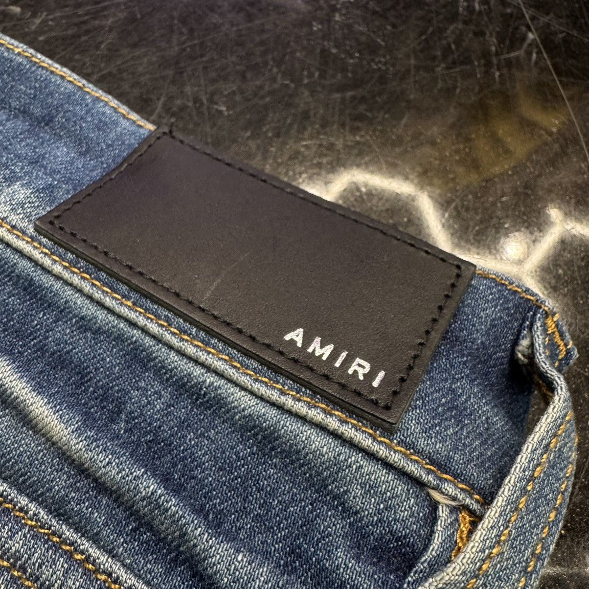 Amiri Amiri Stack Jeans Indigo Size US 38 / EU 54 - 9 Thumbnail
