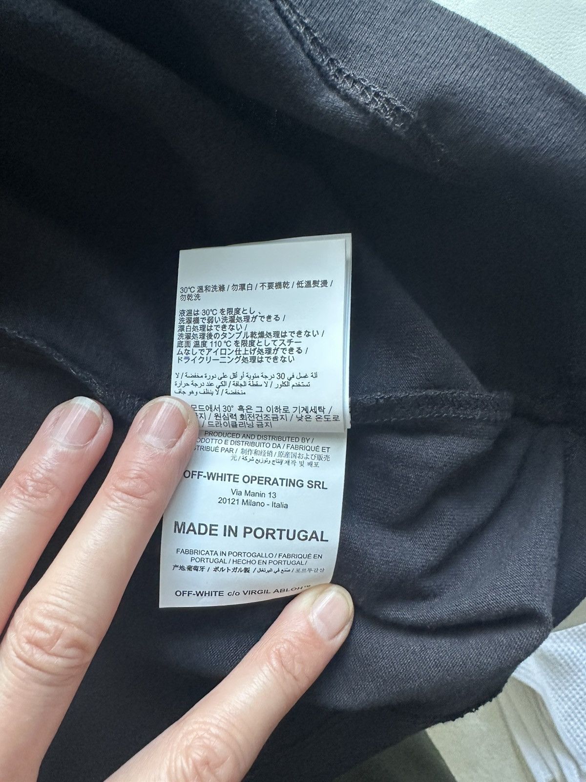 Off-White Off-White “Rationalism” Golden Ratio Graphic T-Shirt Size US L / EU 52-54 / 3 - 7 Thumbnail