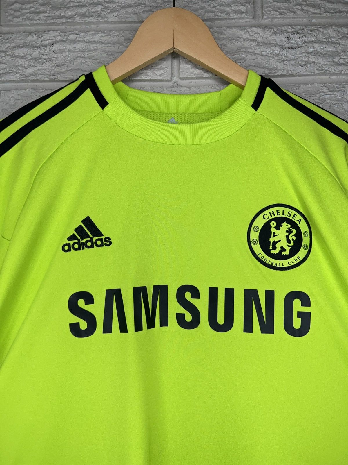 Adidas Adidas Chelsea 2010 Long Sleeve Goalkeeper Jersey Size US L / EU 52-54 / 3 - 3 Thumbnail