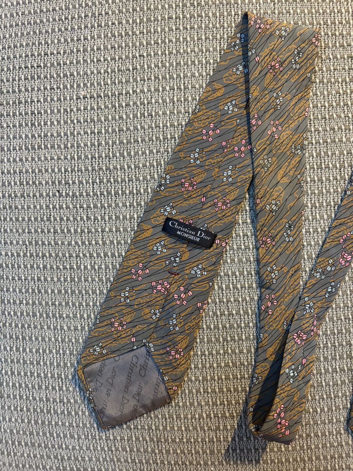 Christian Dior Monsieur Silk tie Christian Dior Monsieur Size ONE SIZE - 9 Thumbnail