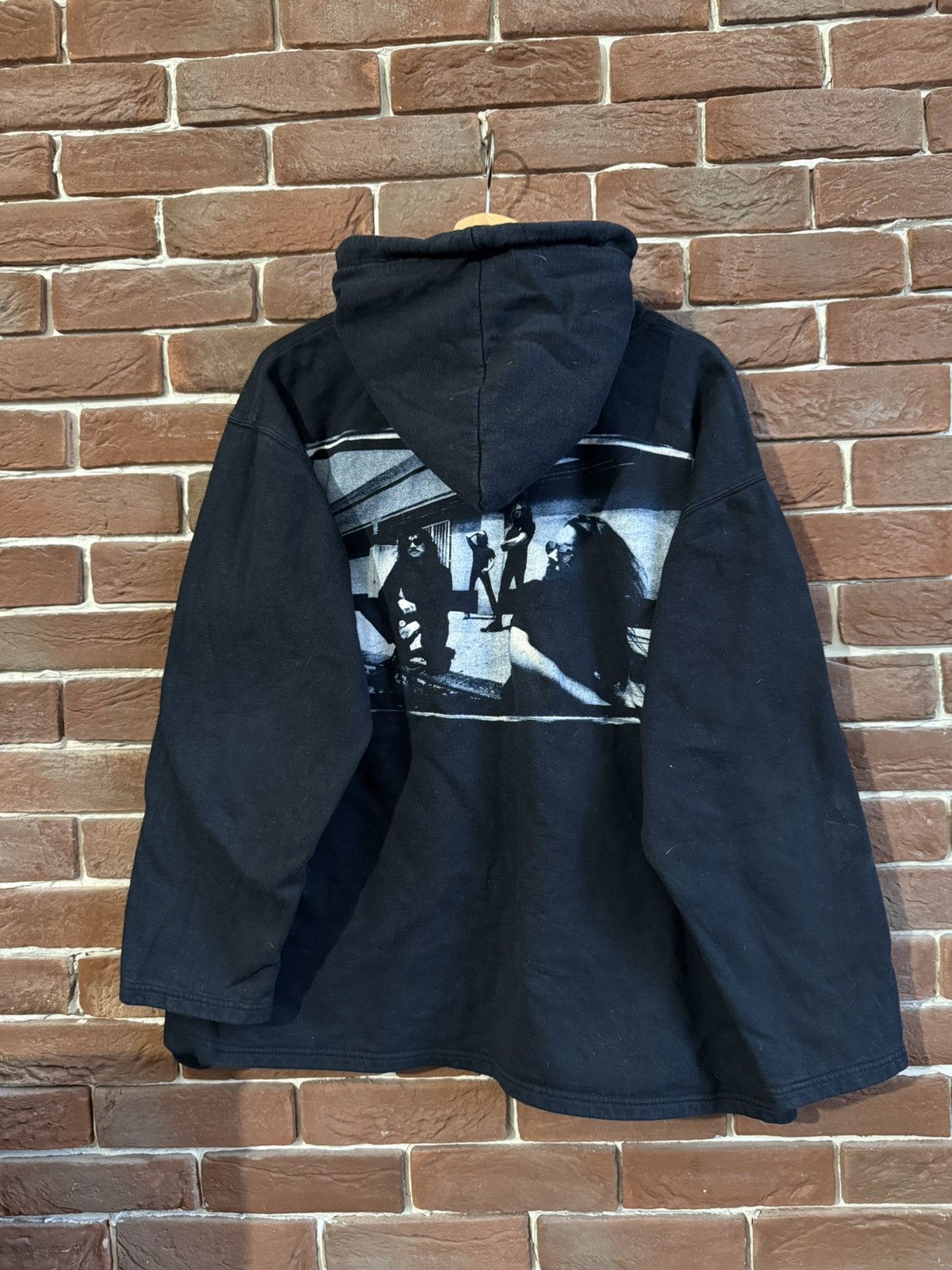 Band Tees Vintage 90s Metallica Ride the Lightning Black Hoodie Metal Size US XL / EU 56 / 4 - 2 Thumbnail