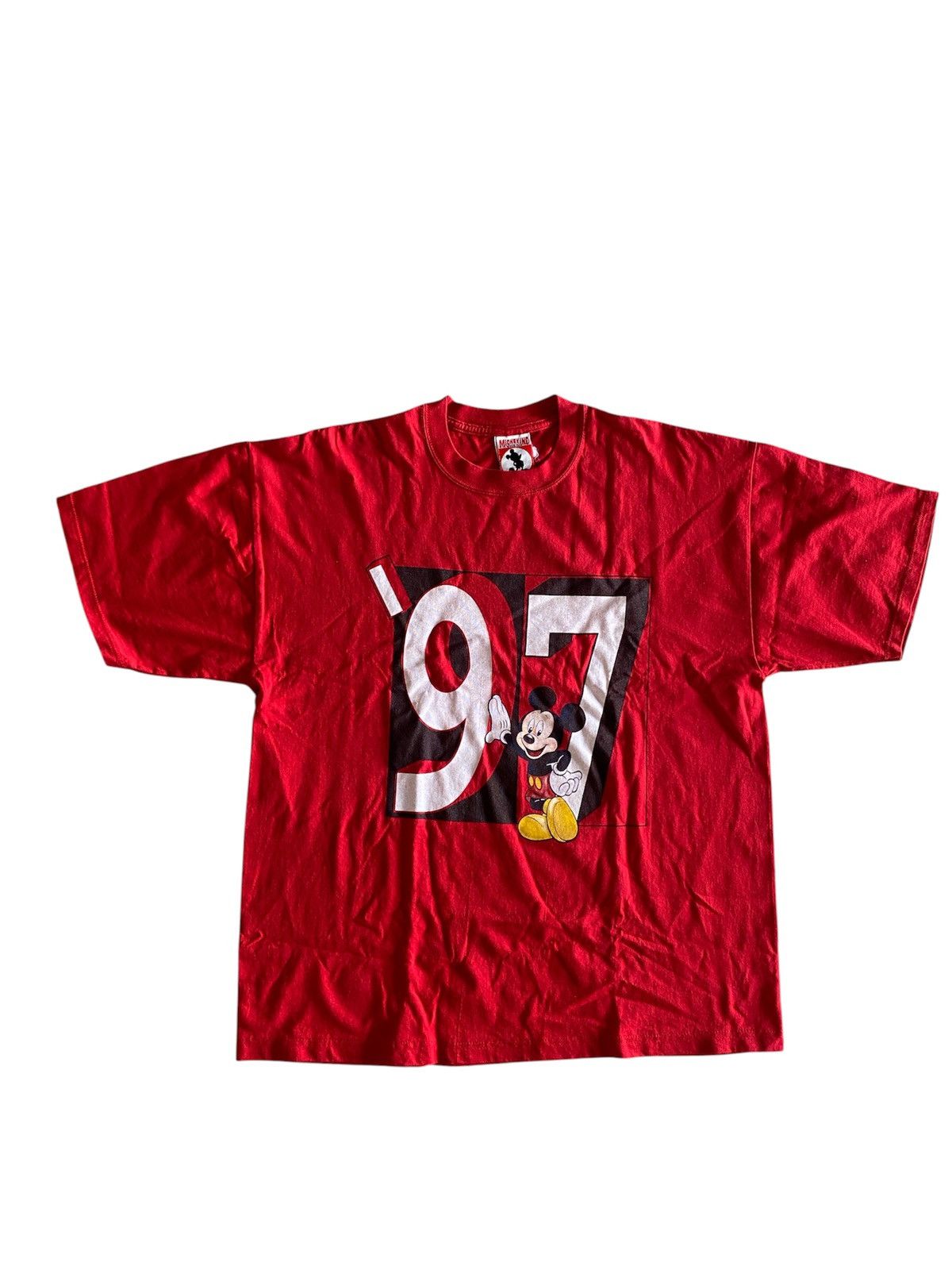 Disney Vintage 1997 Disney Mickey Mouse Tshirt Size US XL / EU 56 / 4 - 1 Thumbnail