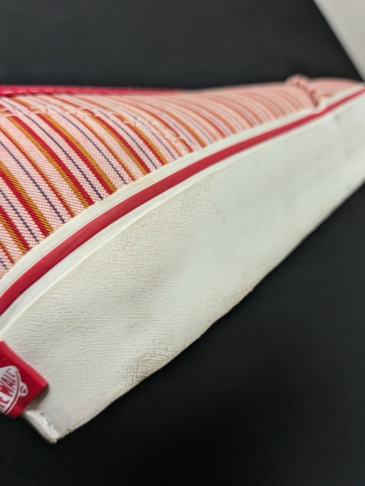 Vans Vans Authentic STRIPED CAPRI COL#2404 Red VN-0EE3X1G US10.5 Size US 10.5 / EU 43-44 - 5 Thumbnail