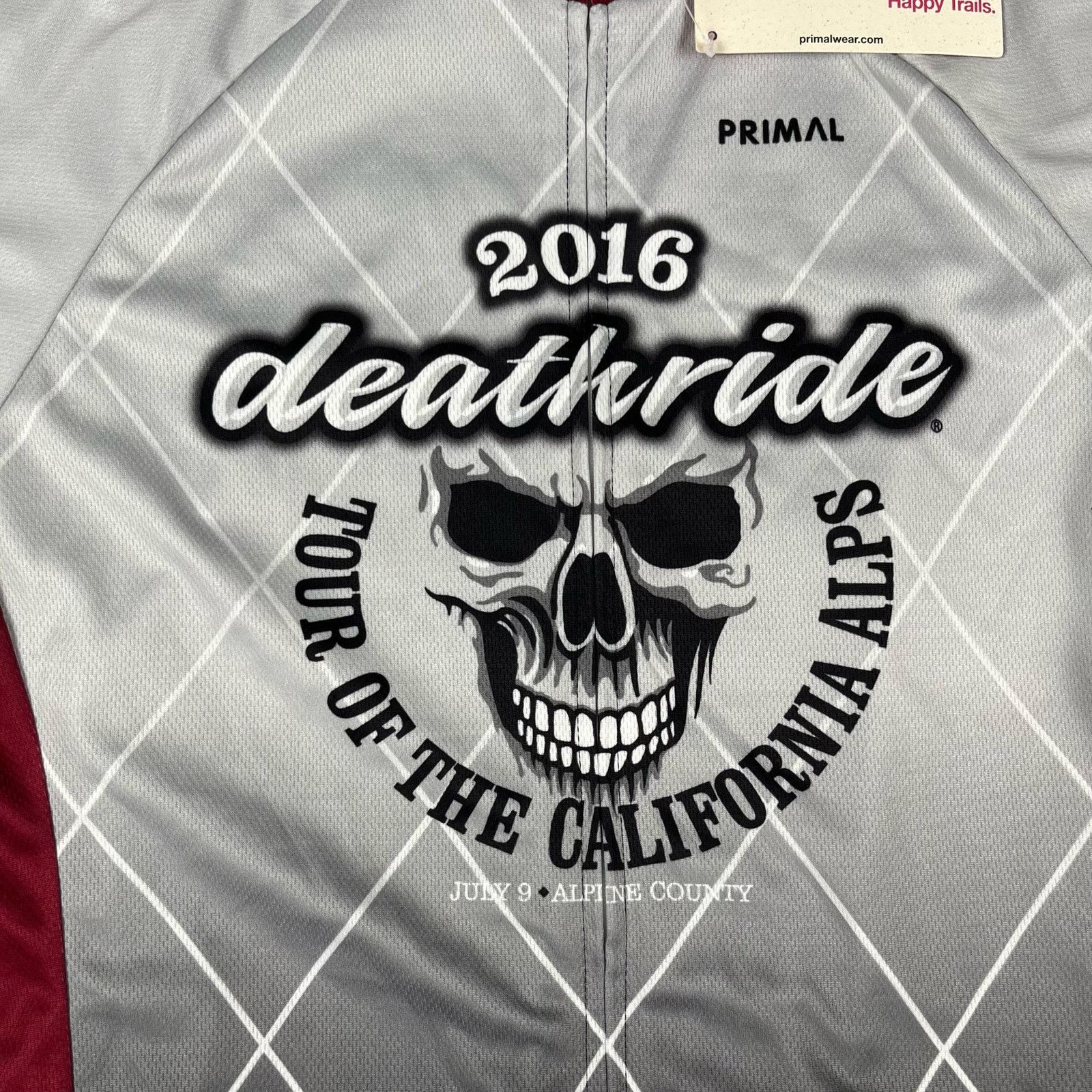 Other NWT! Primal 2016 Deathride Tour Cycling Jersey X-08 Size M / US 6-8 / IT 42-44 - 3 Thumbnail