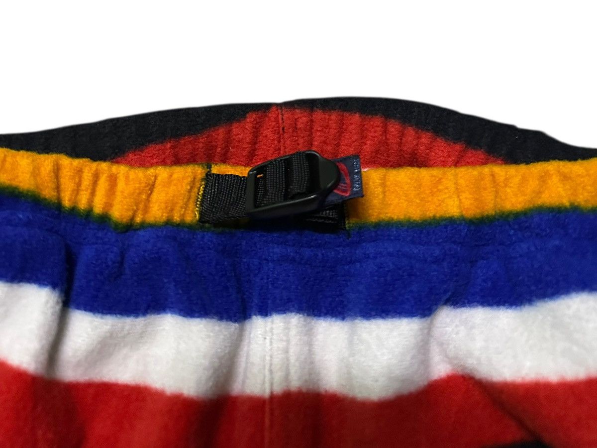 Blue Blue Japan Gaijin made striped multicolor fleece pants Size US 30 / EU 46 - 2 Thumbnail