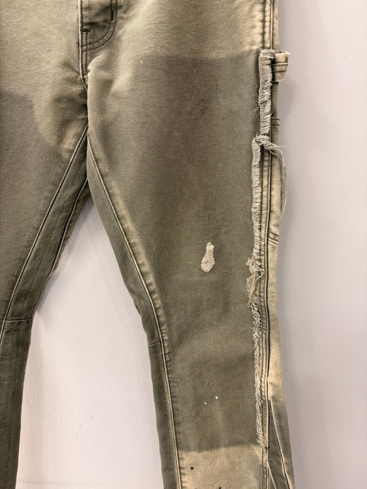 Gallery Dept. Gallery Moss Green Carpenter Jeans Size US 31 - 2 Thumbnail