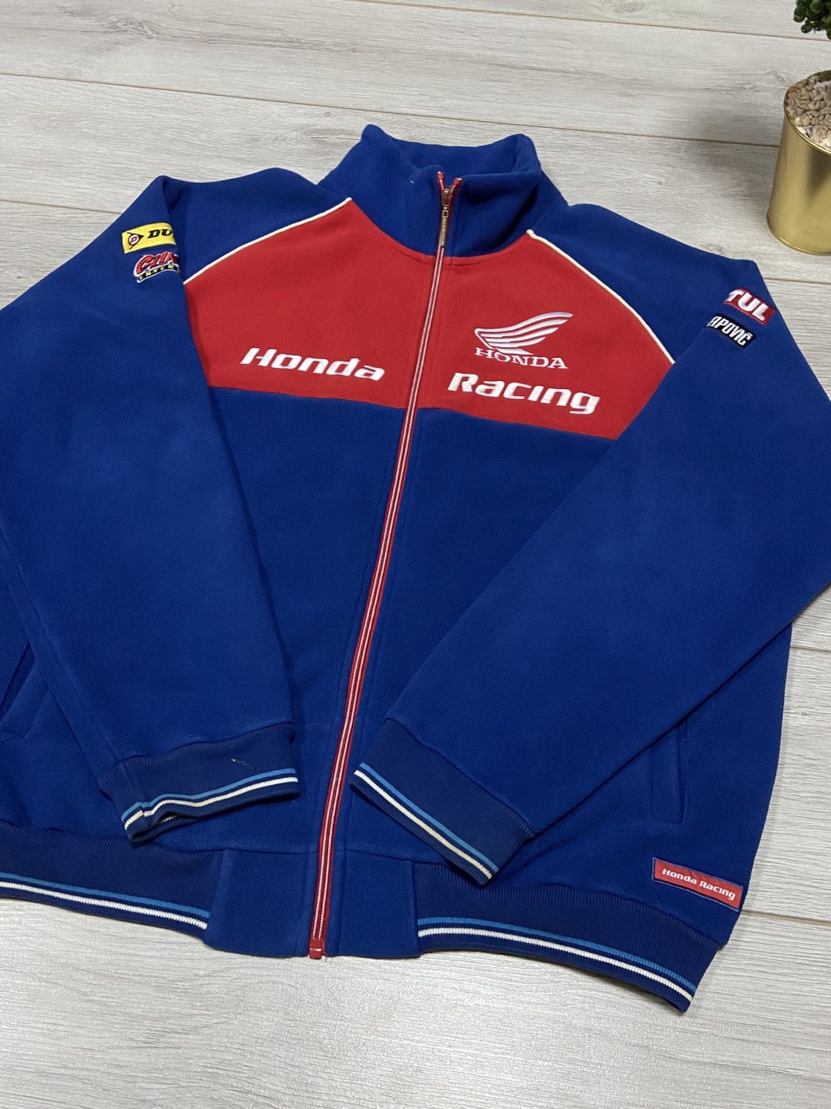 Honda Honda racing vintage fleece zip Size US XL / EU 56 / 4 - 7 Thumbnail