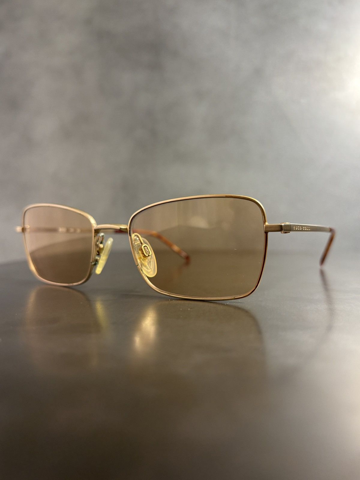 Hugo Boss 1990s Vintage Hugo Boss Sunglasses Japan Metal HB 1519 Y2K Size ONE SIZE - 25 Thumbnail