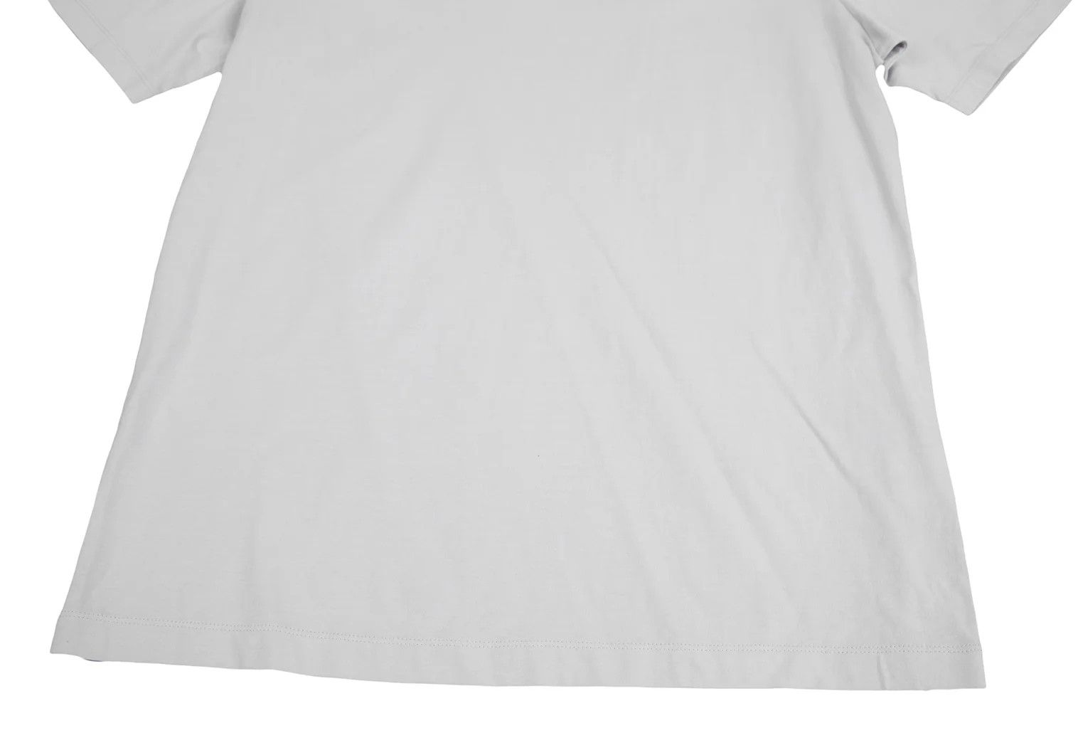 Issey Miyake Cotton Back Logo T-Shirt in Light Gray, Size 3 Size US L / EU 52-54 / 3 - 5 Thumbnail